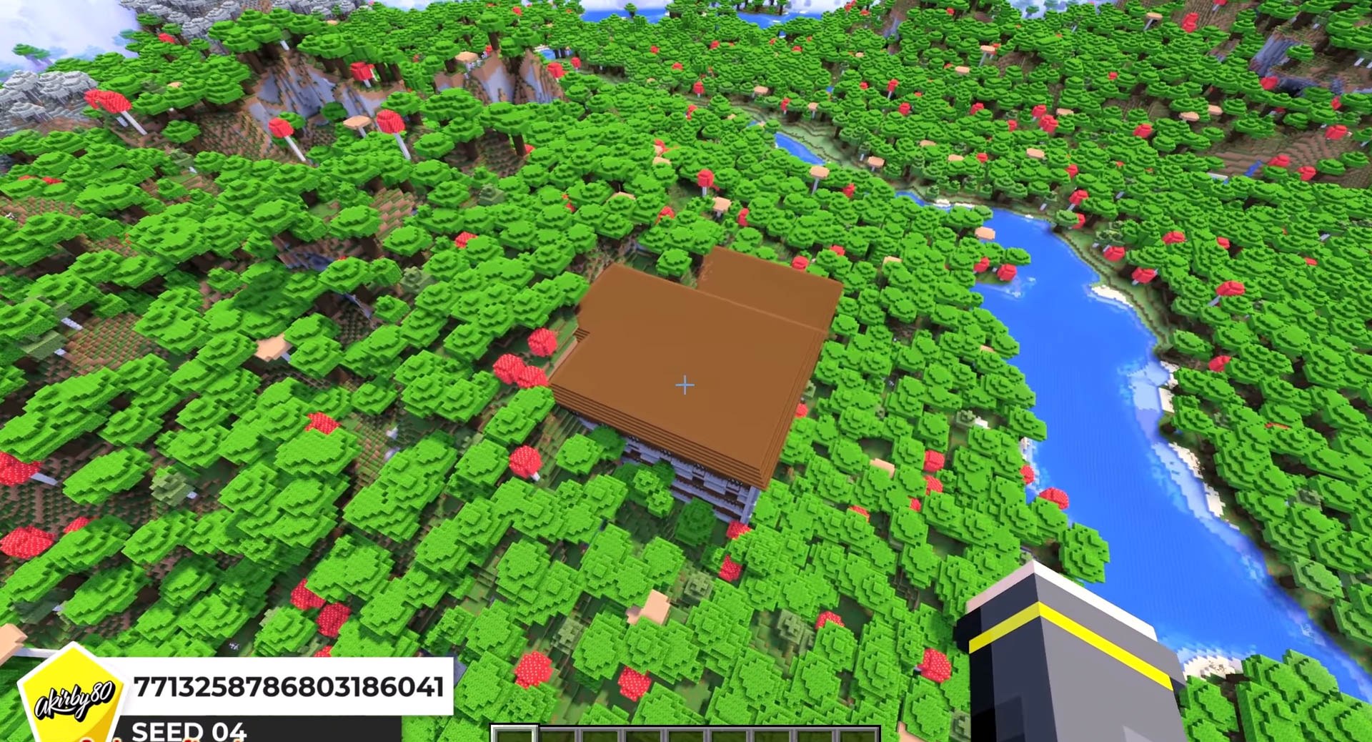 Minecraft seed 7713258786803186041 — скриншот 1
