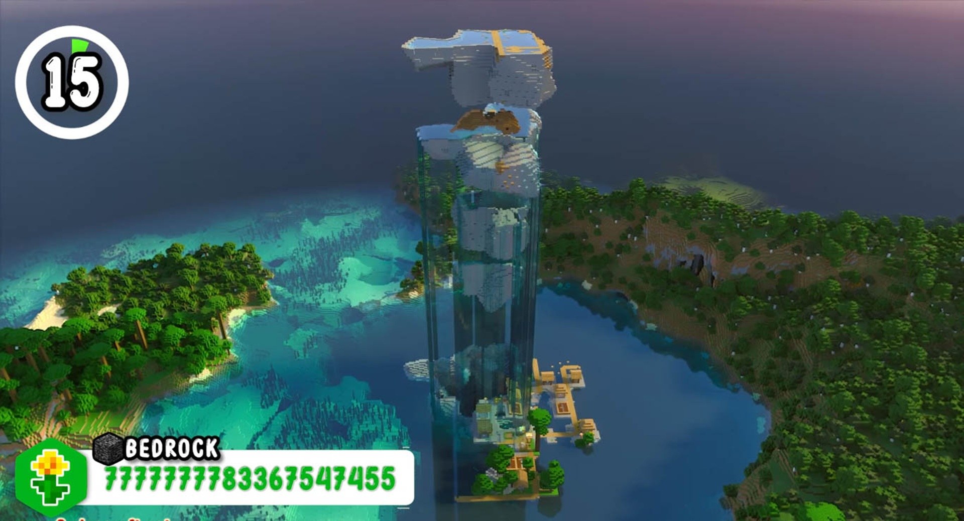 Minecraft seed 7777777783367547455 — скриншот 1
