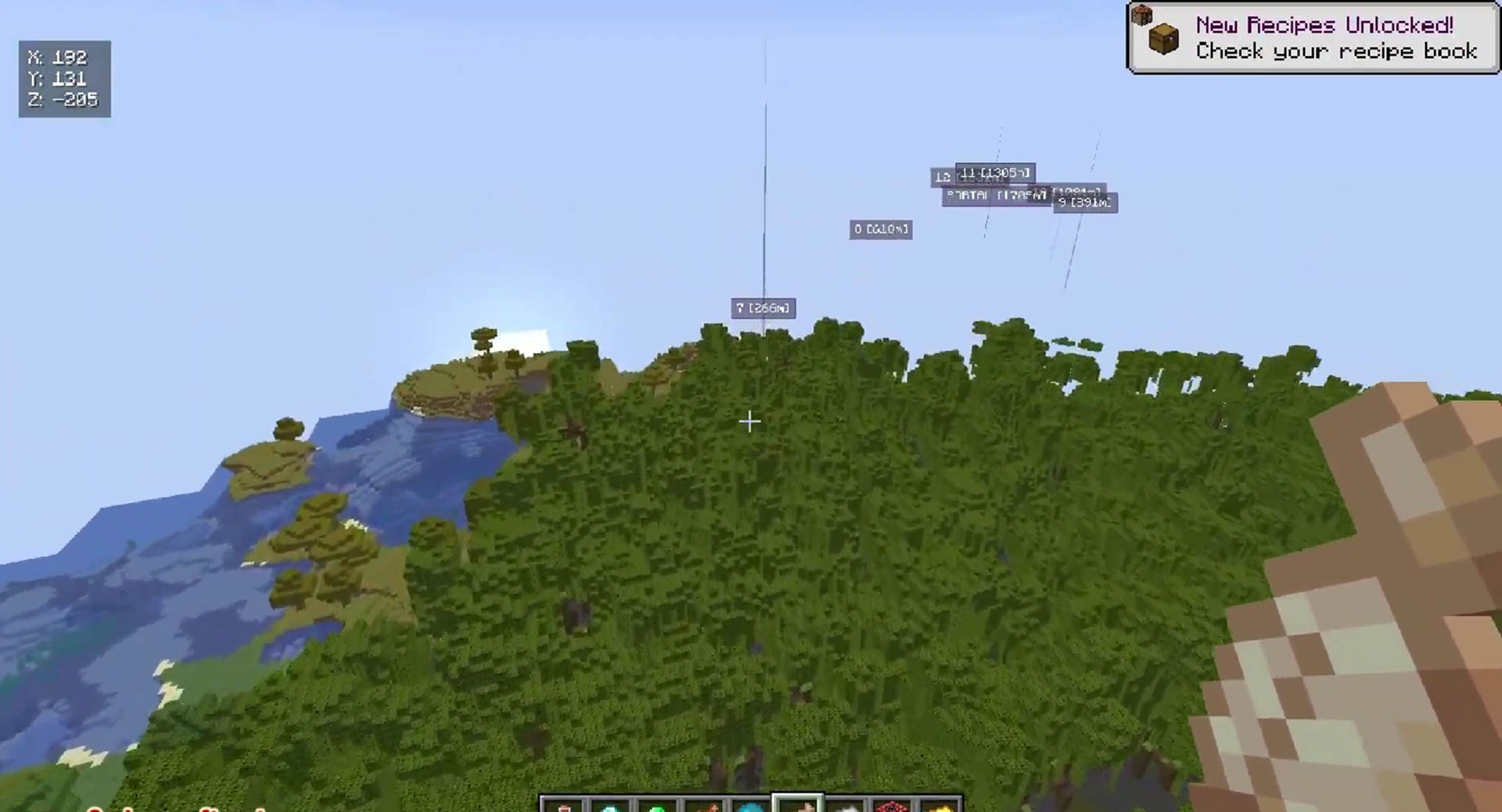 Minecraft seed 7789404870922898061 — скриншот 1