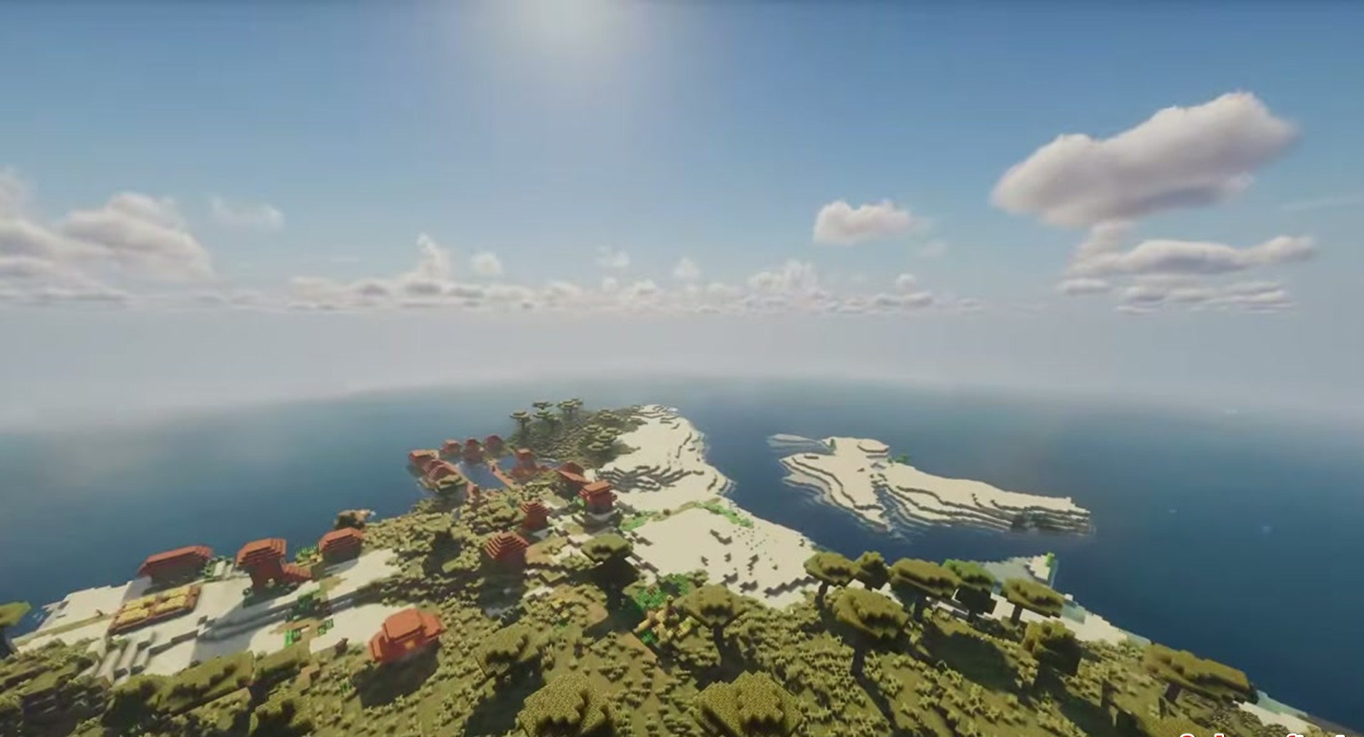 Minecraft seed 7867422070773689435 — скриншот 1