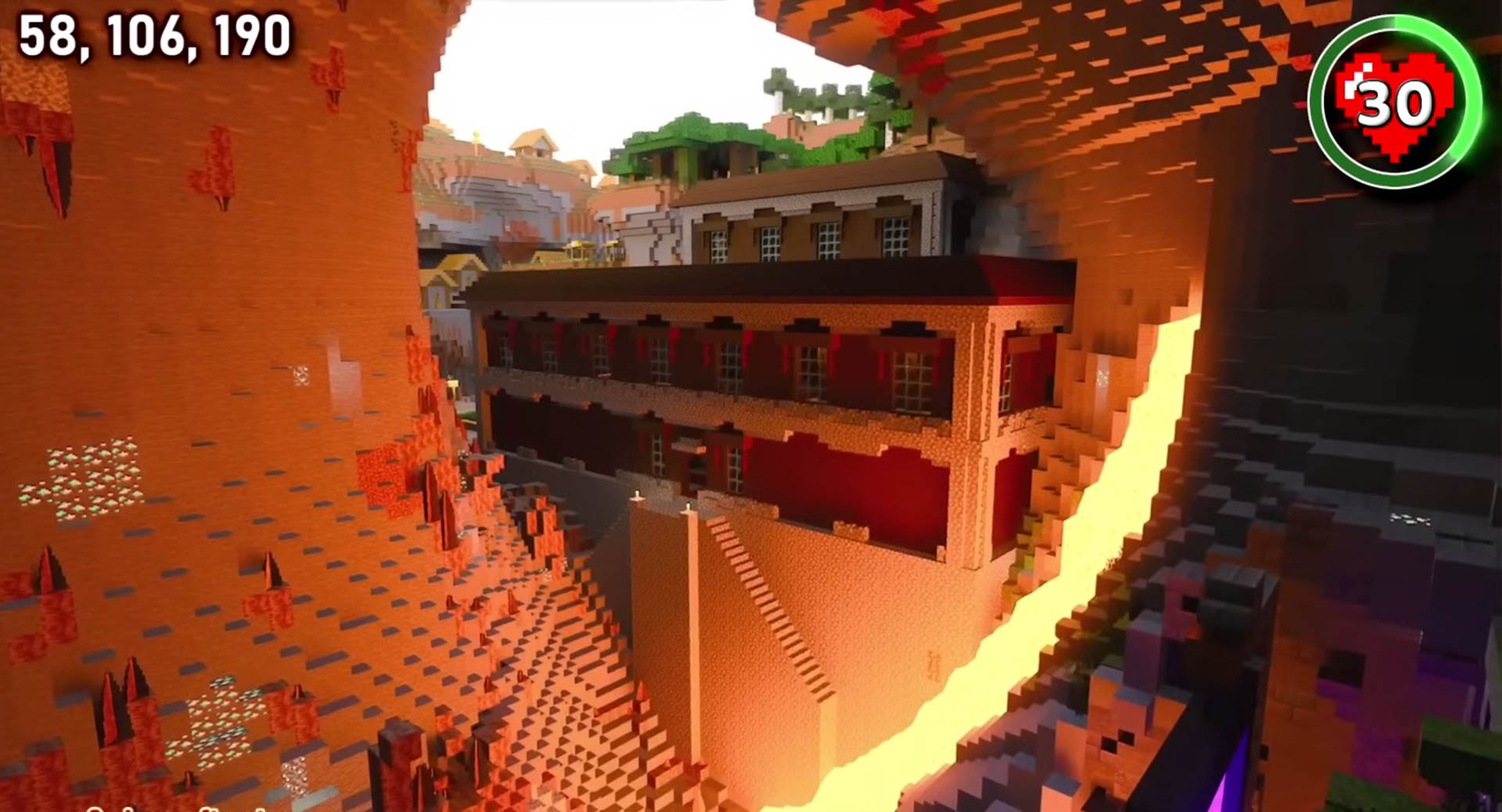 Minecraft seed 7887943438113683498 — скриншот 1