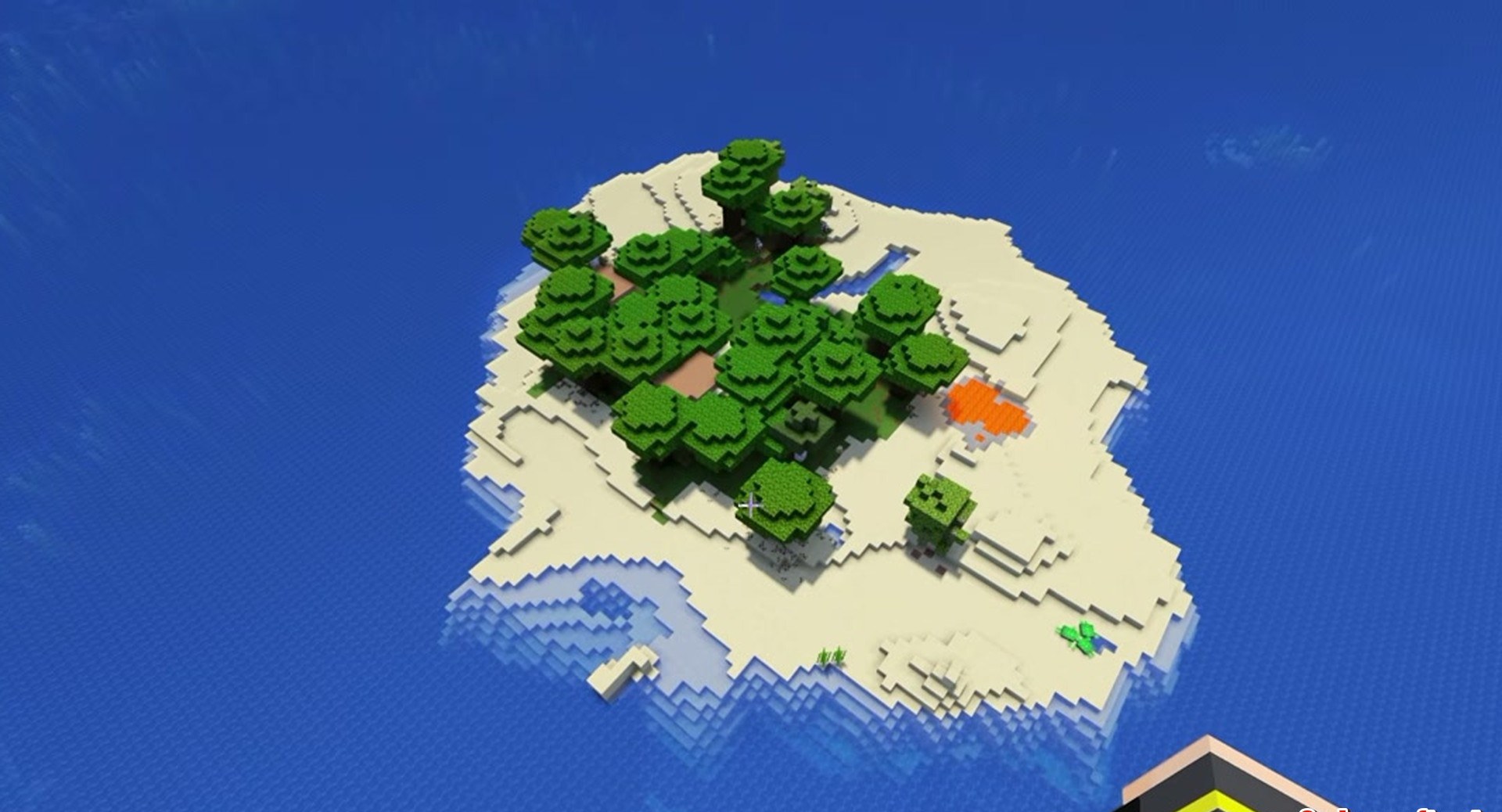 Minecraft seed 7958986441470546919 — скриншот 1
