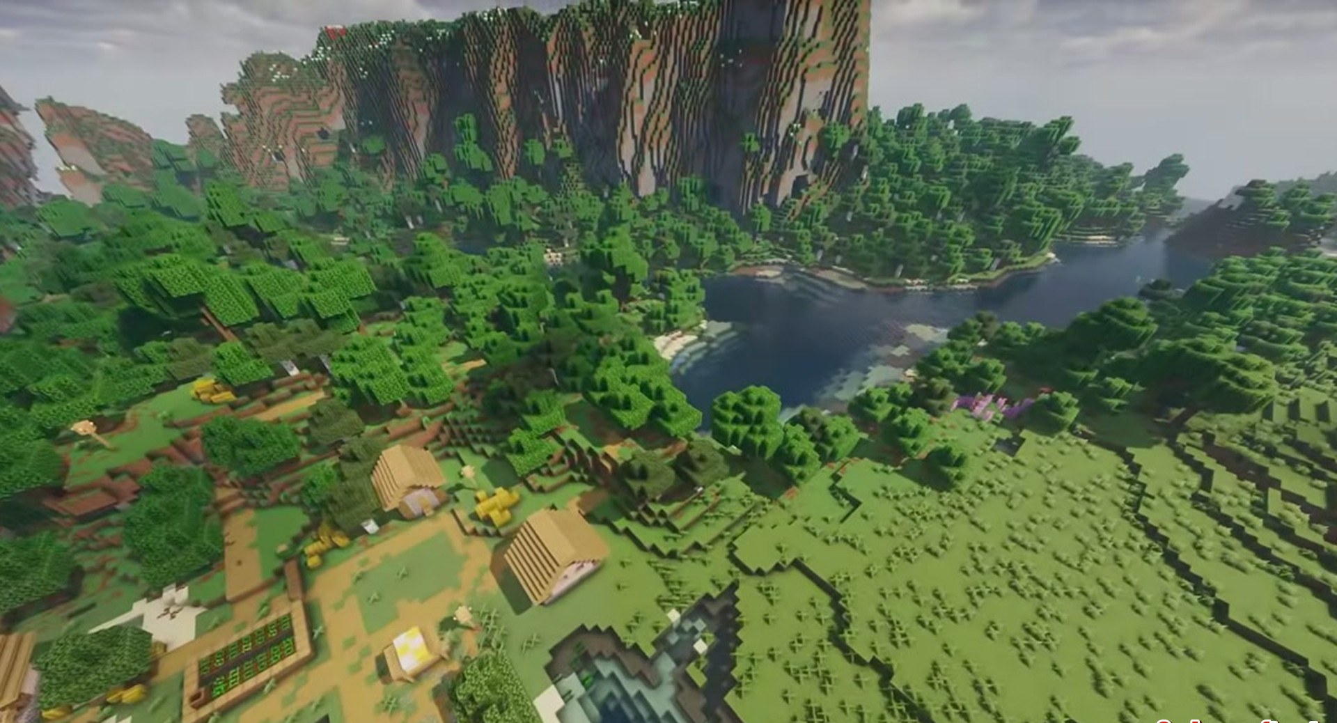 Minecraft seed 806211579342223306 — скриншот 1