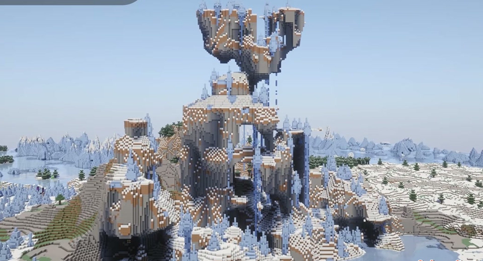 Minecraft seed 8144877040668690370 — скриншот 1