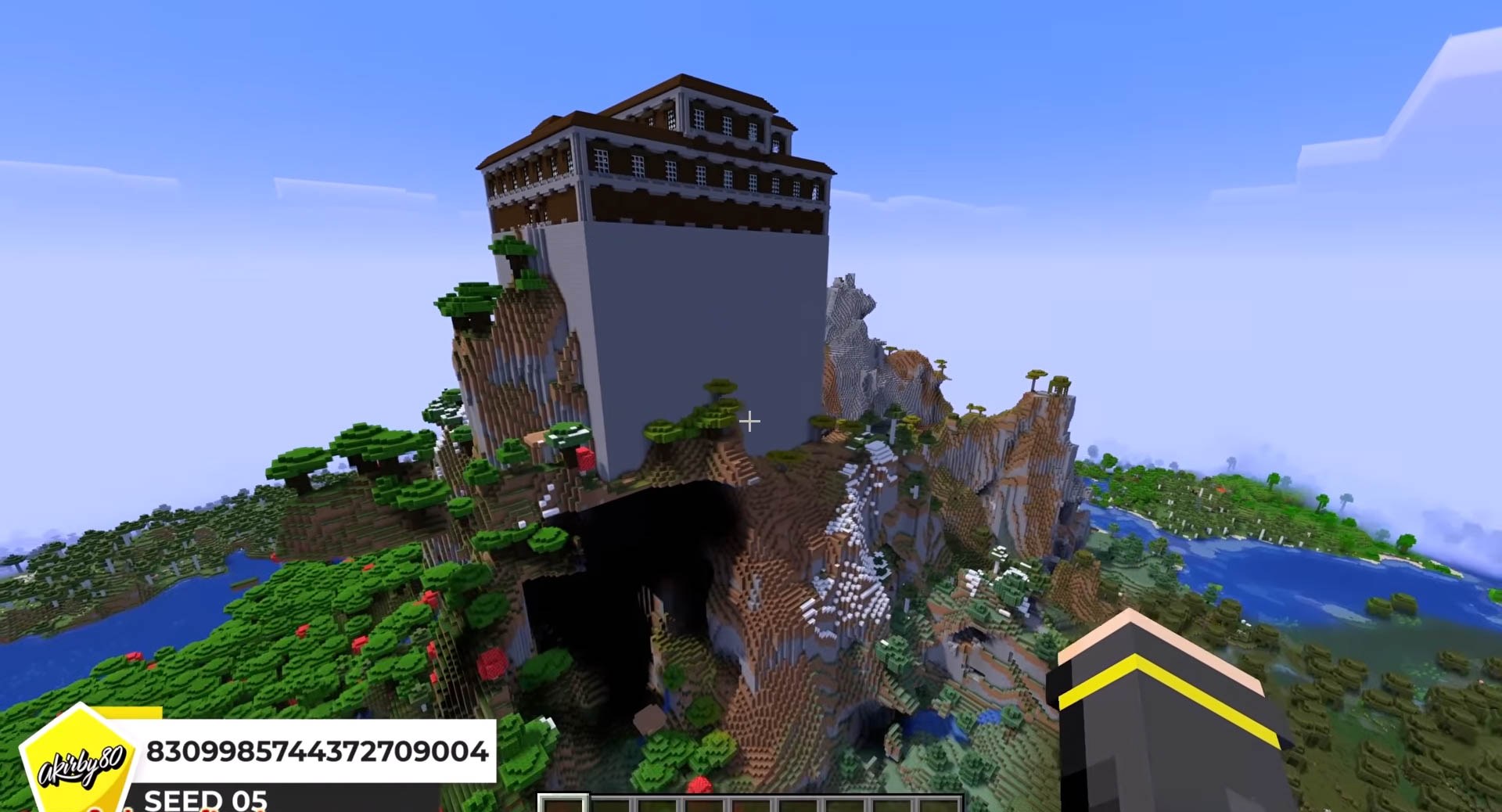 Minecraft seed 8309985744372709004 — скриншот 1