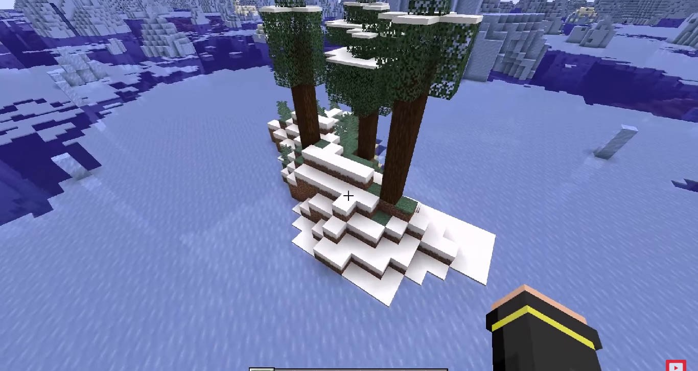 Minecraft seed 867084117 — скриншот 1