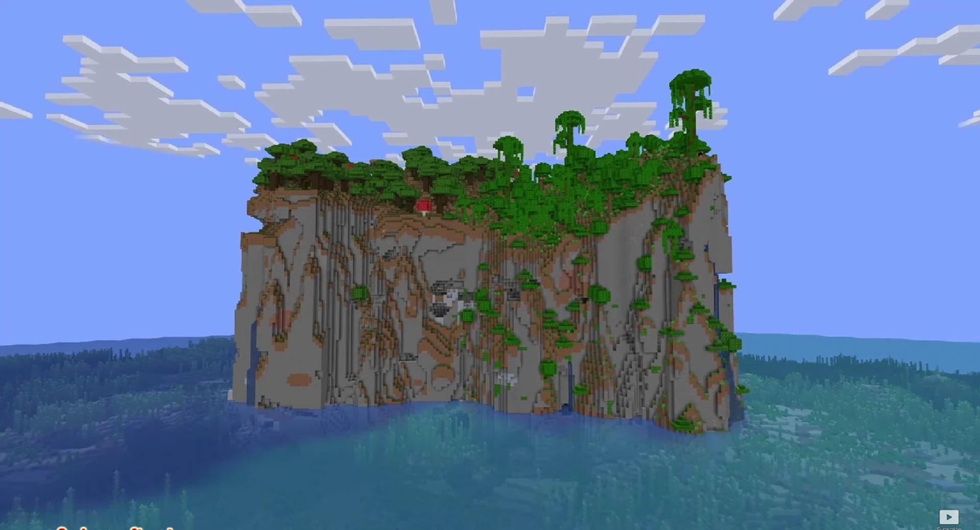 Minecraft seed 8805100221462748353 — скриншот 1