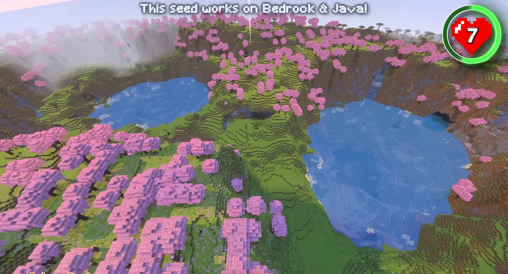 Minecraft seed 8888921789861802890 — скриншот 1