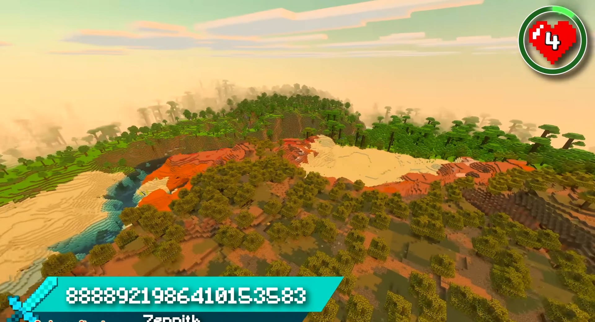 Minecraft seed 8888921986410153583 — скриншот 1