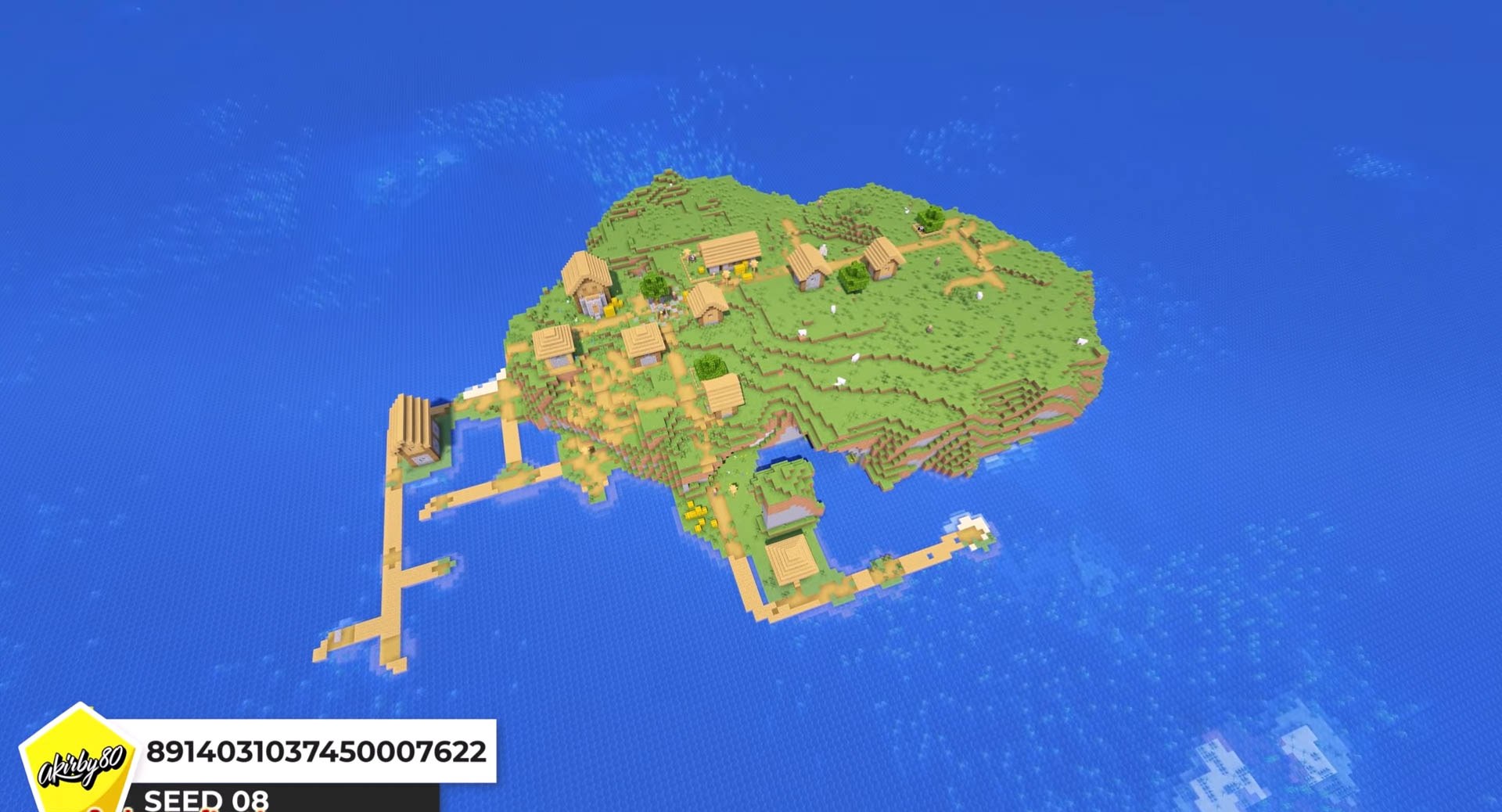 Minecraft seed 8914031037450007622 — скриншот 1