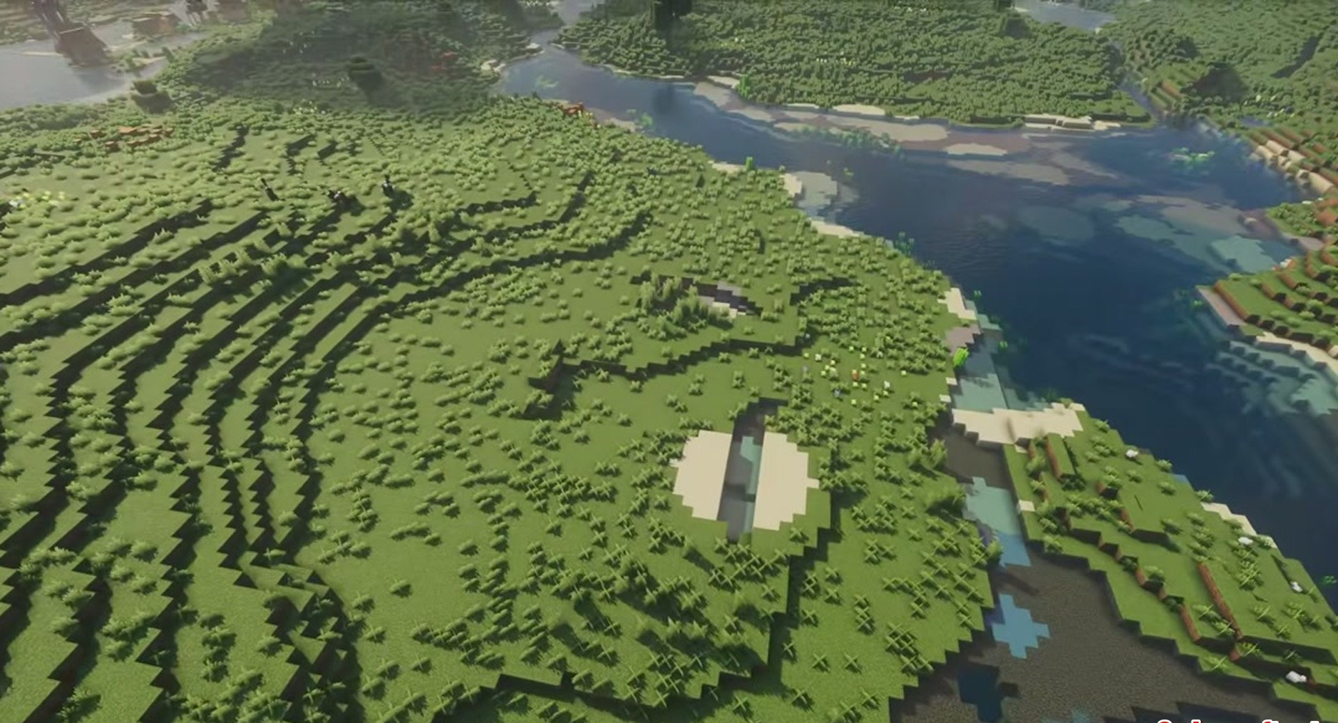Minecraft seed 8974324479459718736 — скриншот 1
