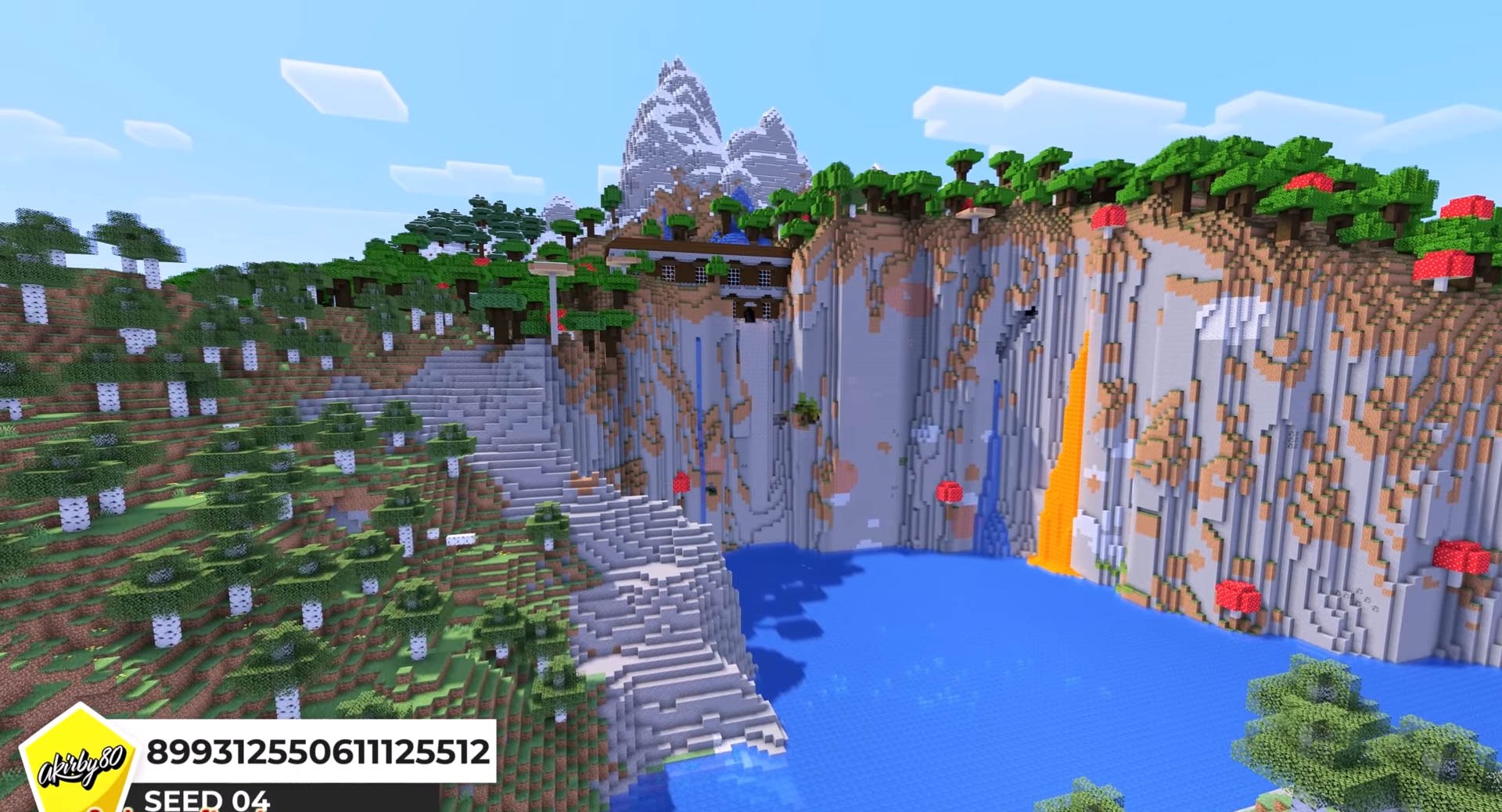 Minecraft seed 899312550611125512 — скриншот 1