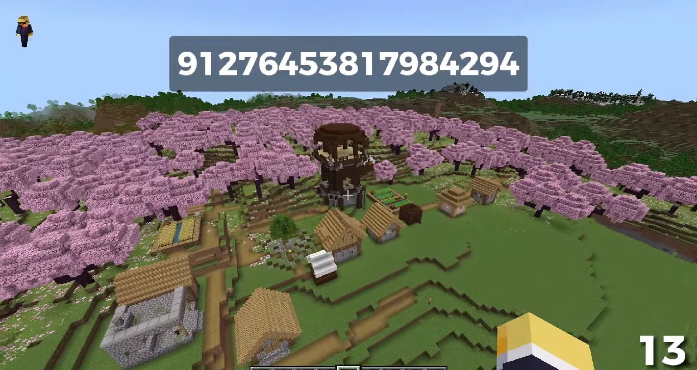 Minecraft seed 91276453817984294 — скриншот 1