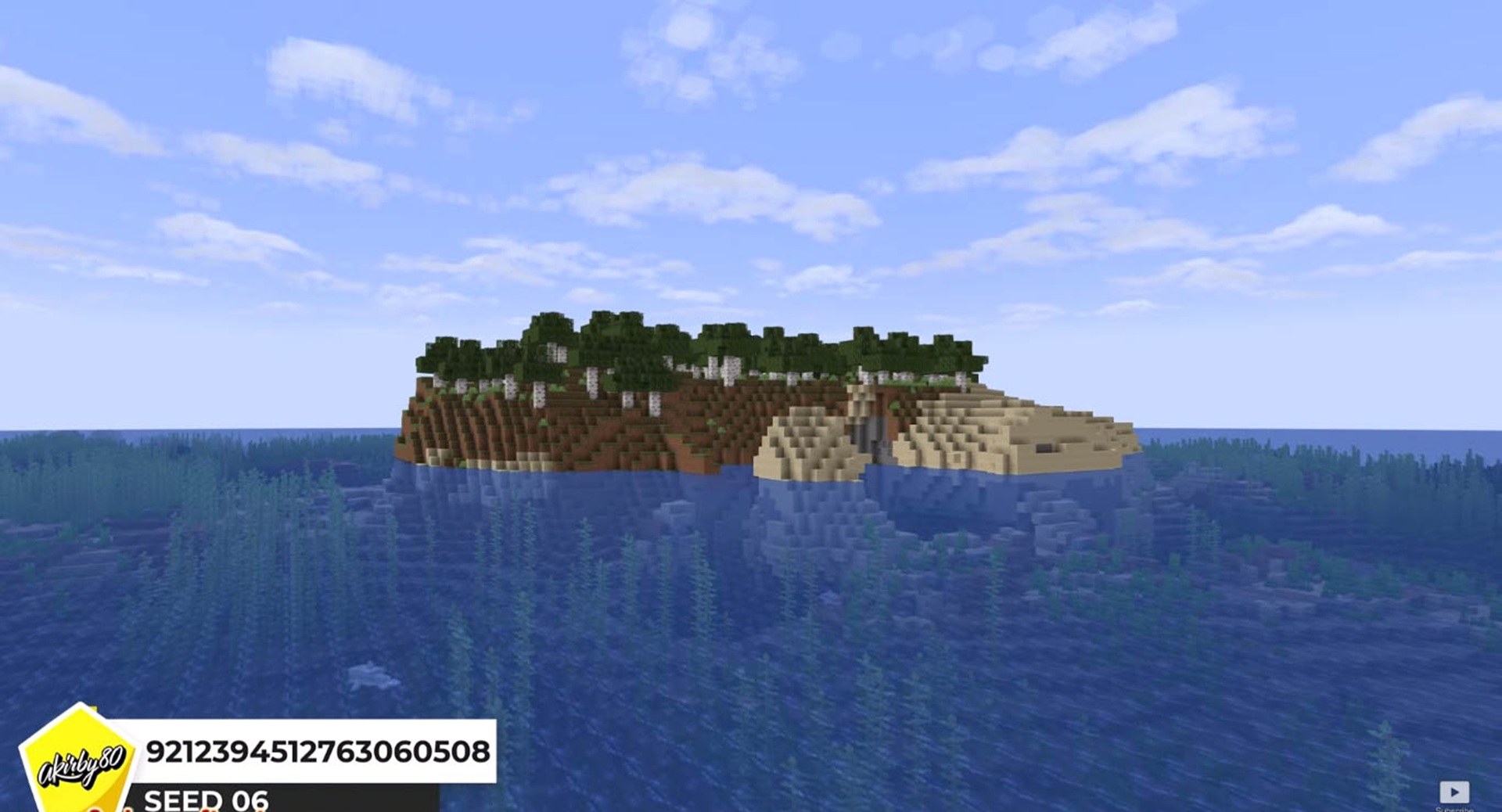 Minecraft seed 9212394512763060508 — скриншот 1