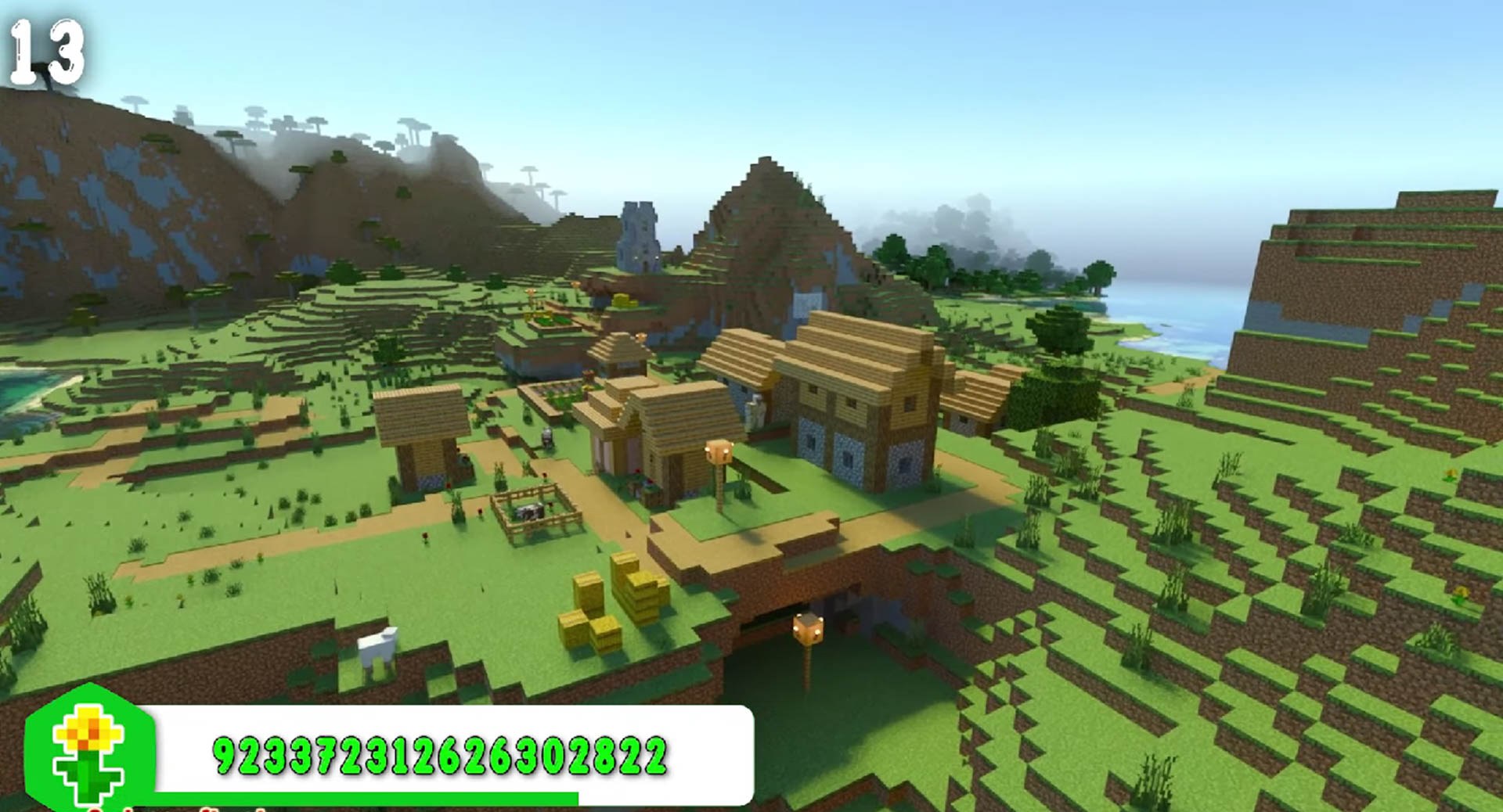 Minecraft seed 923372312626302822 — скриншот 1