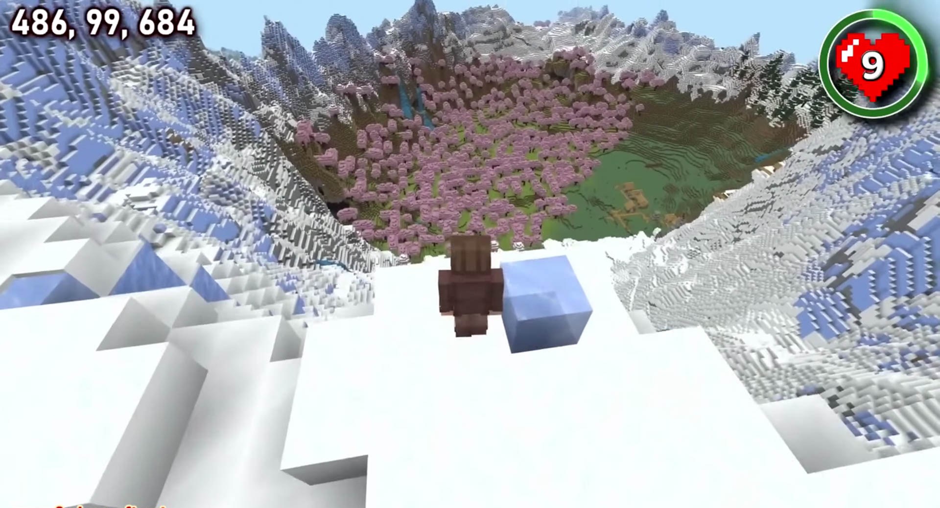 Minecraft seed 923372438967185305 — скриншот 1