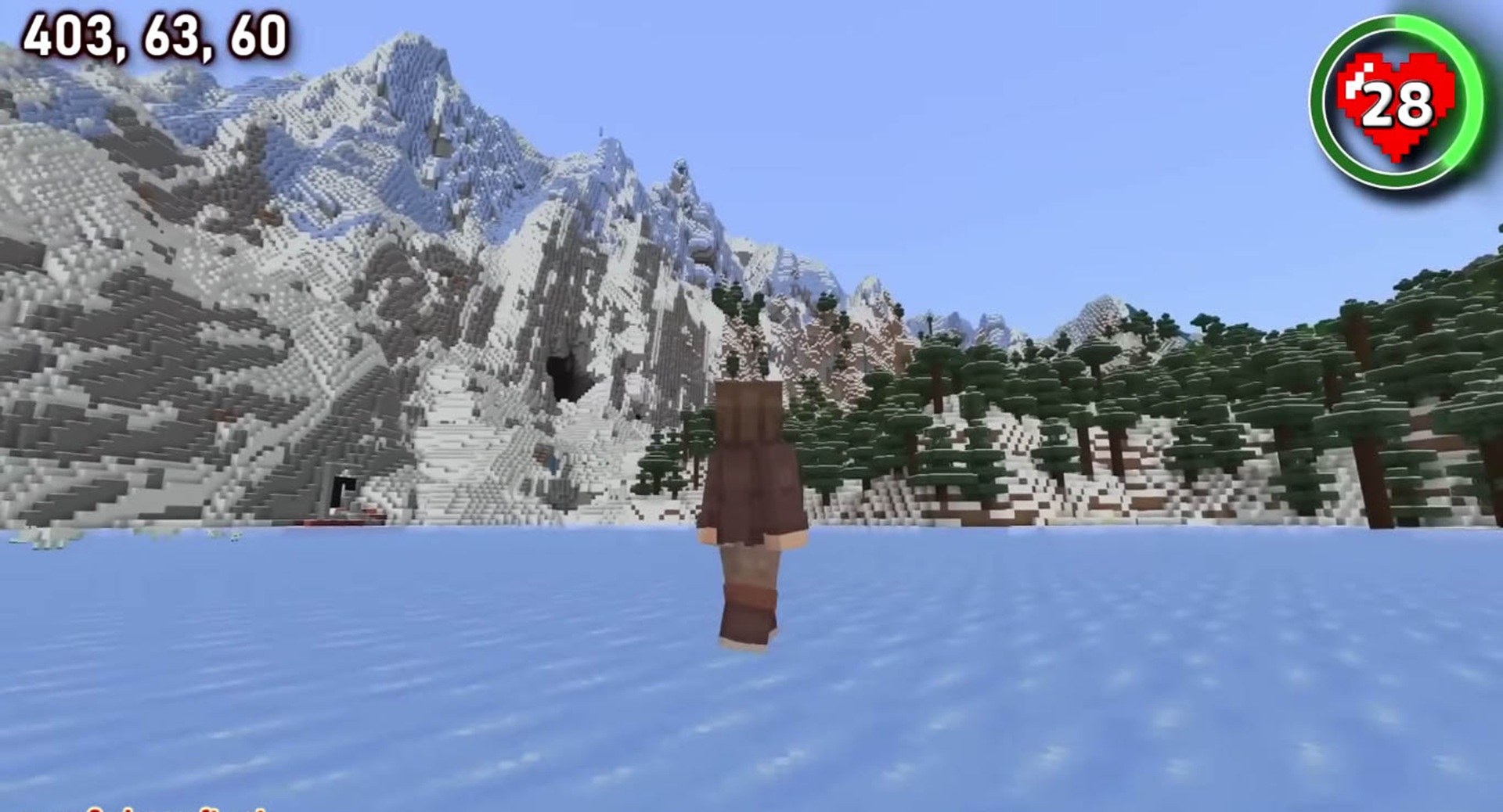 Minecraft seed 923372718574544870 — скриншот 1