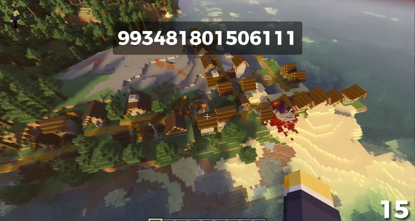 Minecraft seed 993481801506111 — скриншот 1