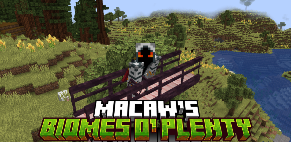 Мод Macaw's Biomes O' Plenty 26.1.2/1.21.11 (совместимость, дерево, декор)