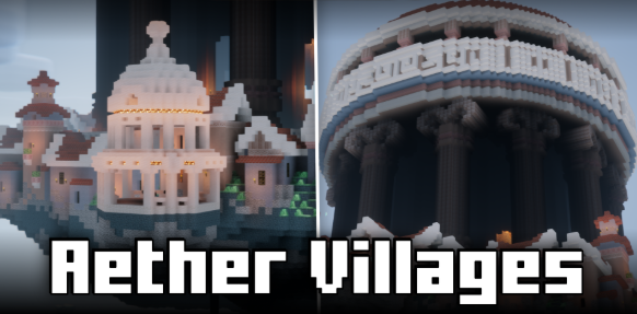 Мод Aether Villages 1.21.1/1.20.4 (Aether Villages)