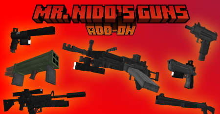 Мод Mr. Nido's Guns 1.21.122 (огнестрельное оружие)