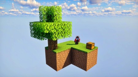 Карта Tryzz's Skyblock Adventure 26.2/1.21.11 (скайблок приключение)