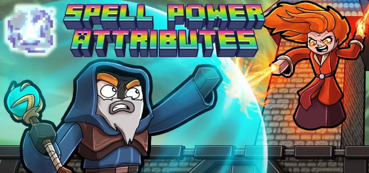Мод Spell Power Attributes 26.2/1.21.1 (Магические атрибуты и заклинания)
