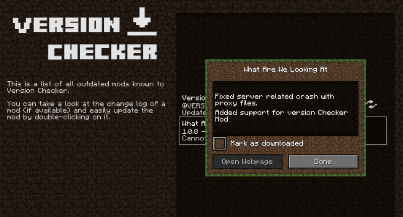 Мод Wawla - What Are We Looking At 1.16.5/1.15.2 (Информация о блоках) | Вчера, 13:48 - Моды для Minecraft / Мини карта / 1.12.2 / Инструменты / 1.14.4 / 1.15.2 / 1.16.1  / 1.16.2  / 1.16.3 / 1.16.4 / 1.16.5