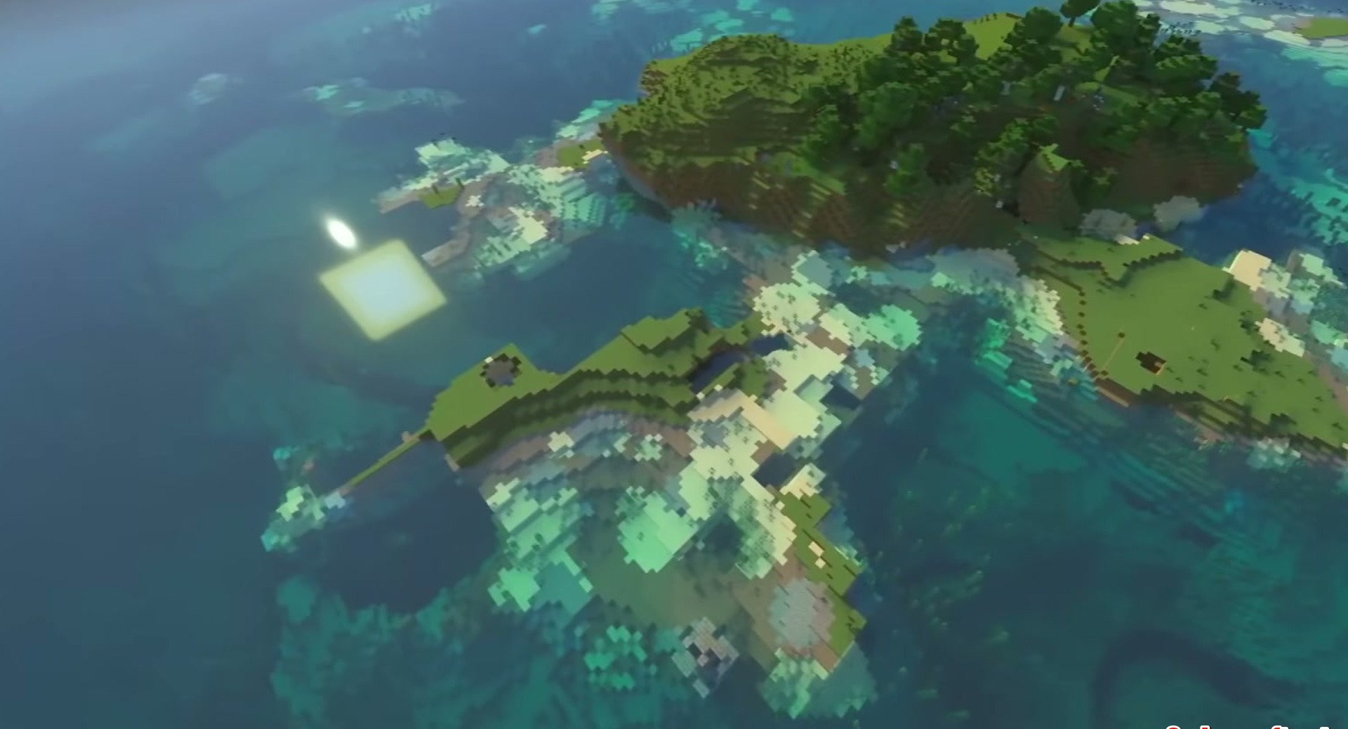Minecraft seed -1234510660902763461 — скриншот 1