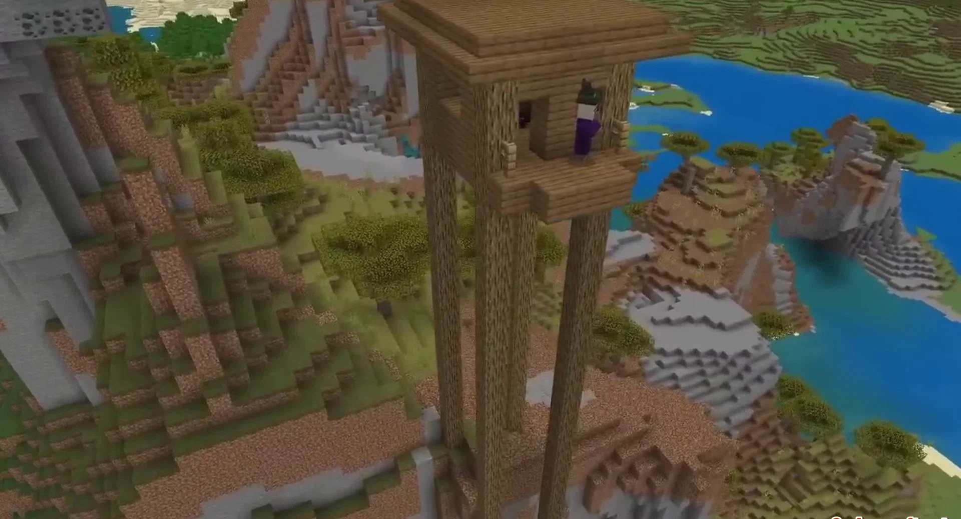 Minecraft seed -1354364204915614245 — скриншот 1