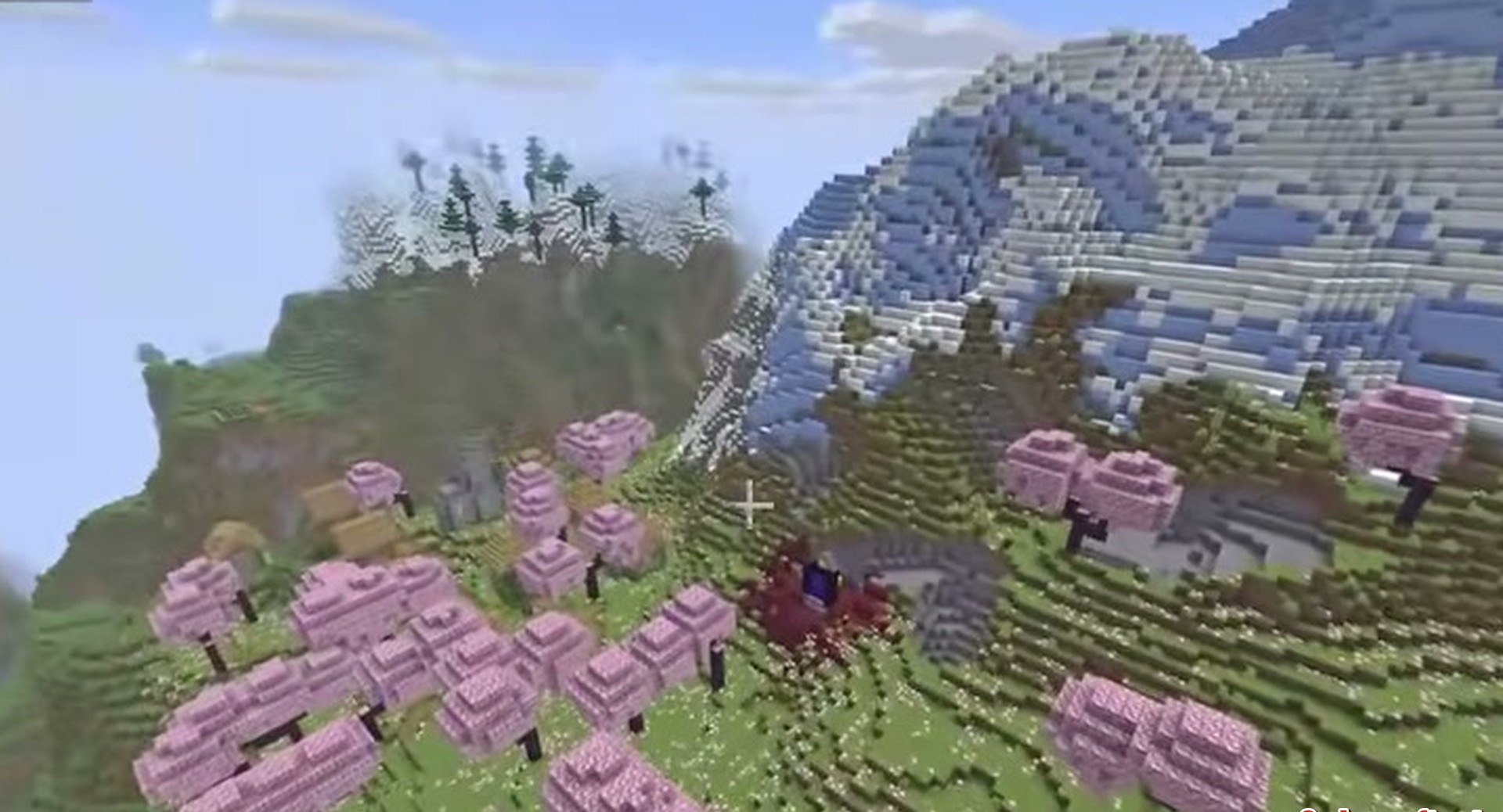 Minecraft seed -1893504358379192633 — скриншот 1