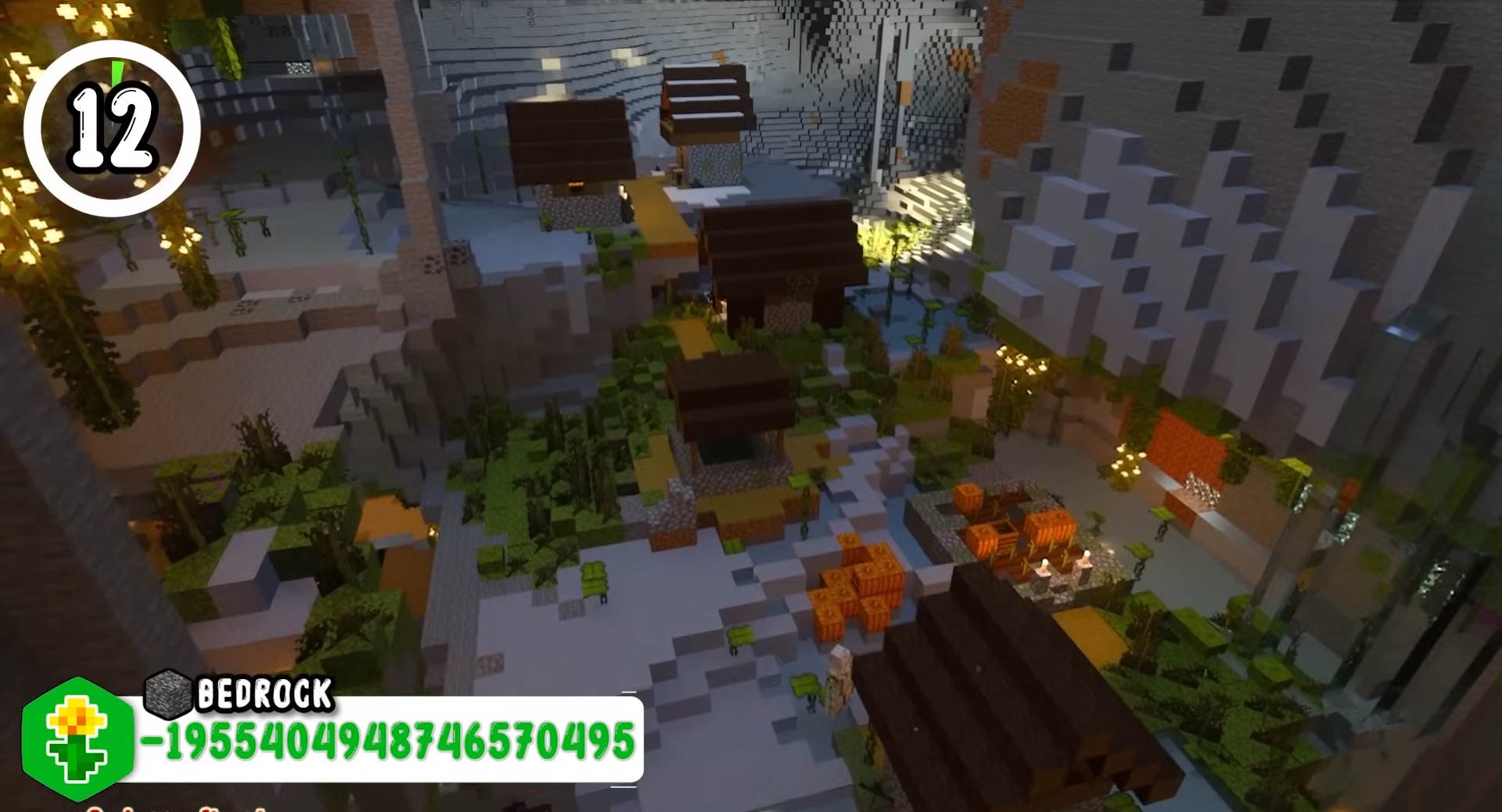 Minecraft seed -1955404948746570495 — скриншот 1