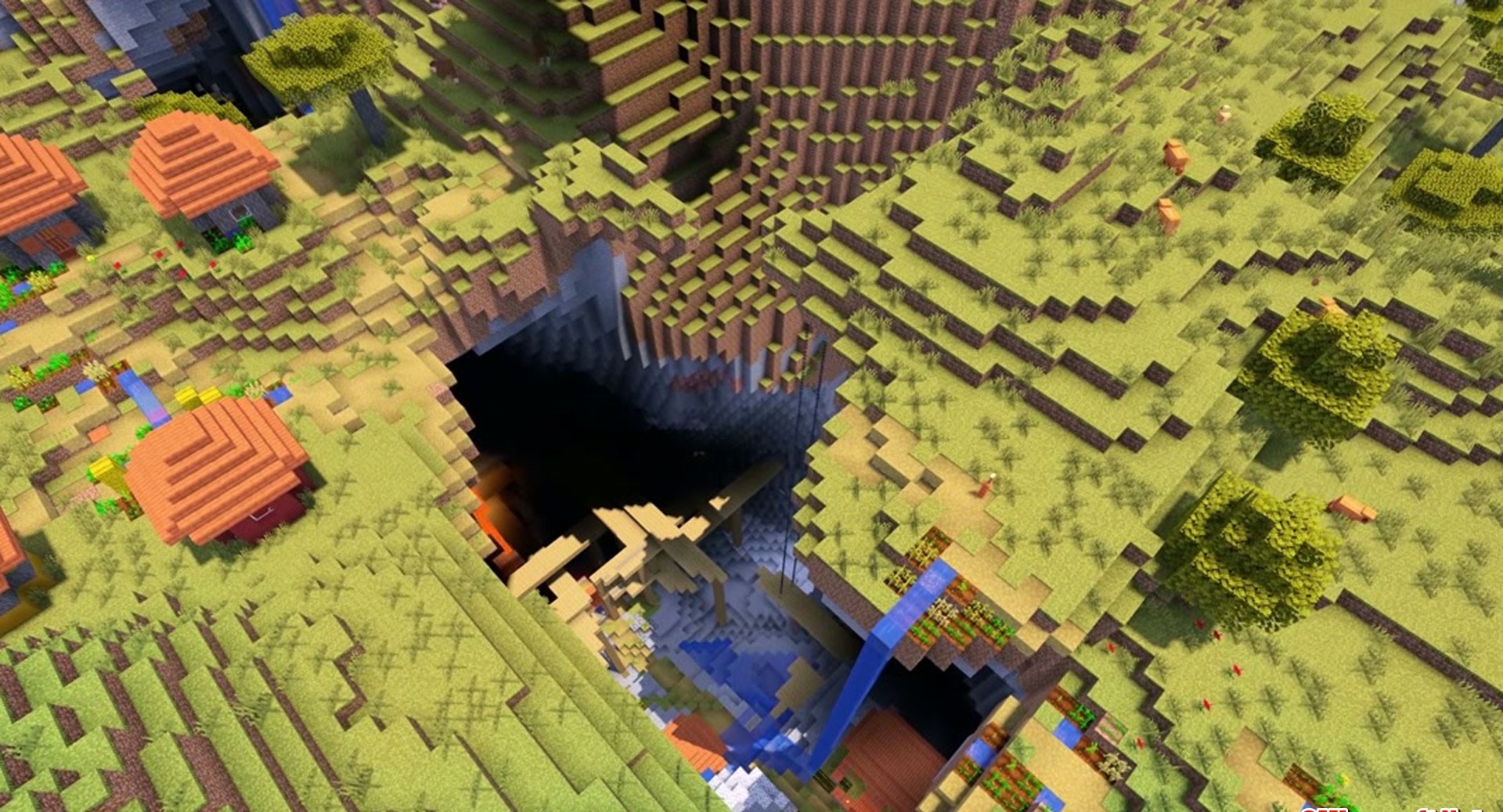 Minecraft seed -2114440025050441335 — скриншот 1