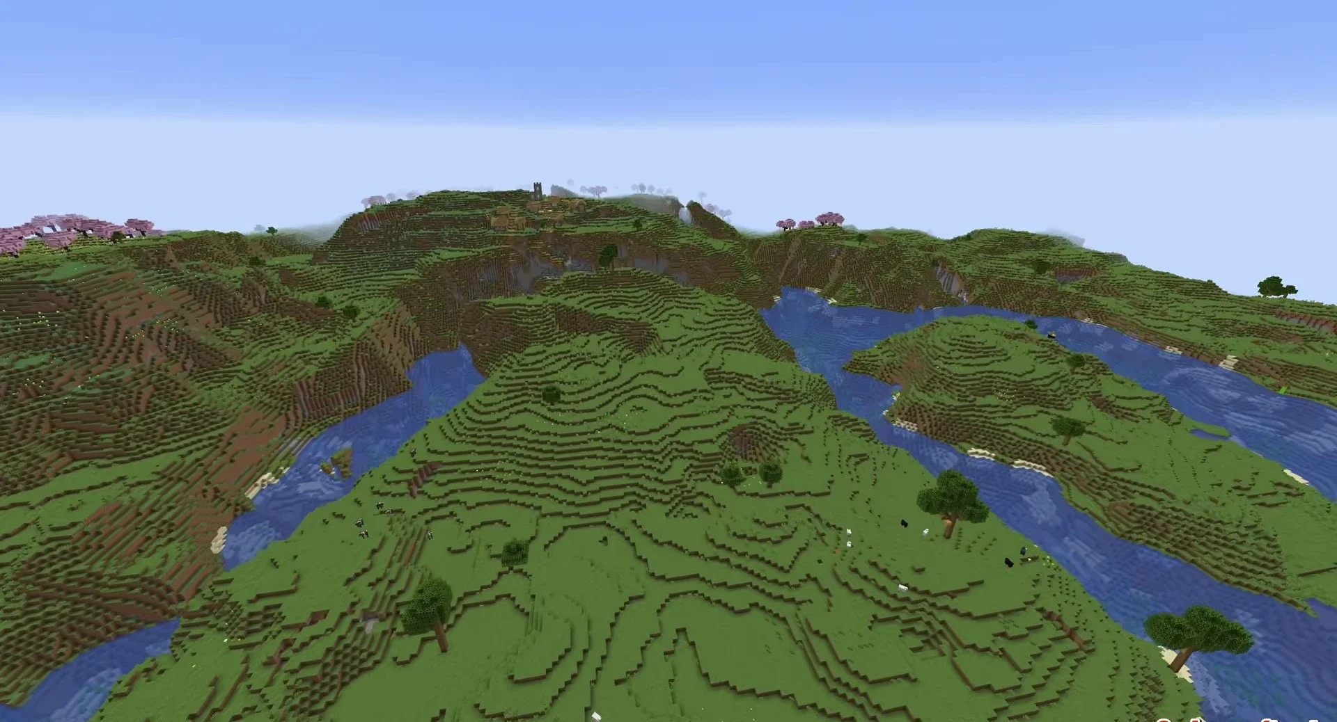 Minecraft seed -2160750861588798505 — скриншот 1
