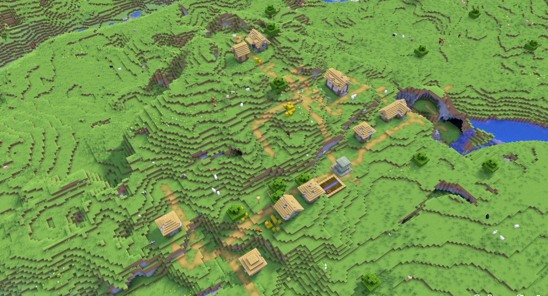 Minecraft seed -2368893403996041868 — скриншот 1
