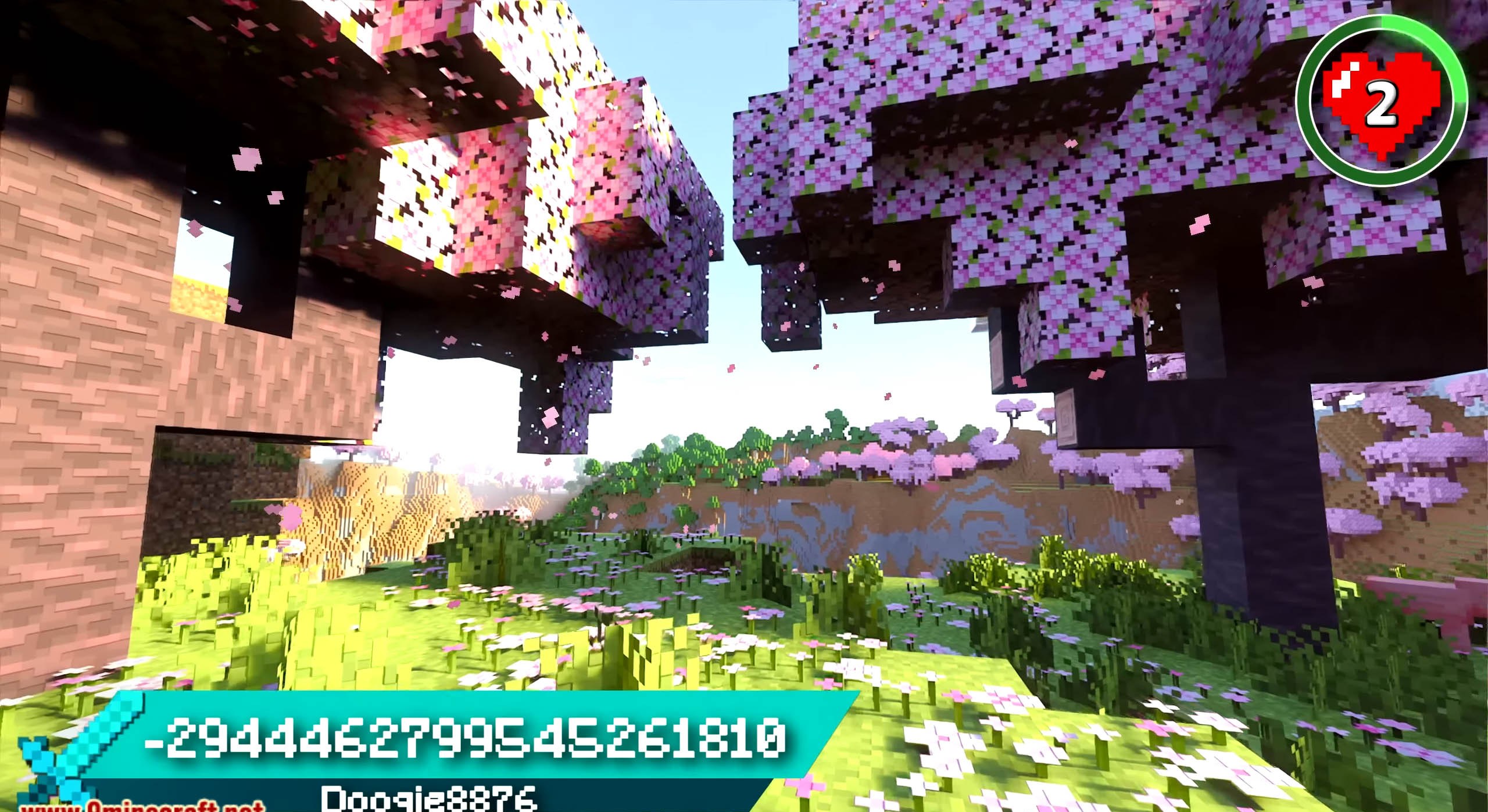 Minecraft seed -2944462799545261810 — скриншот 1