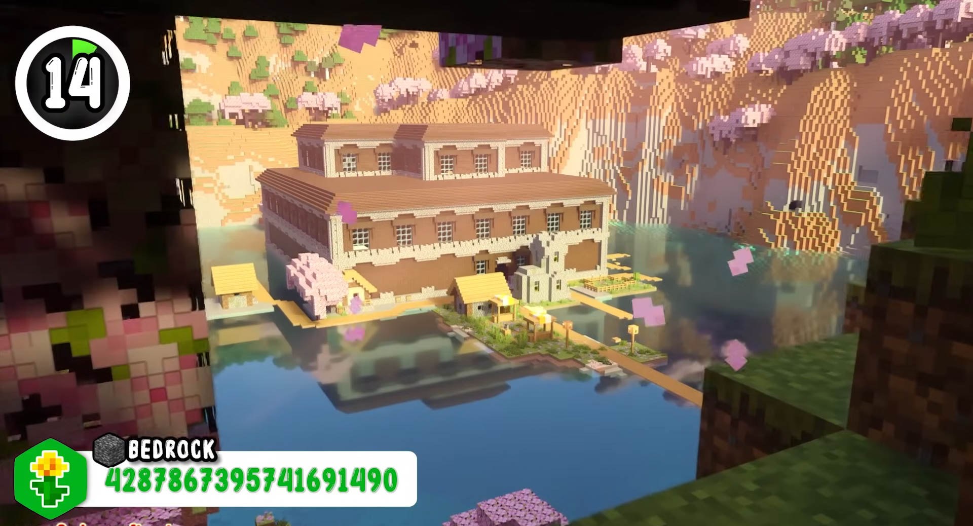 Minecraft seed -4287867395741691490 — скриншот 1