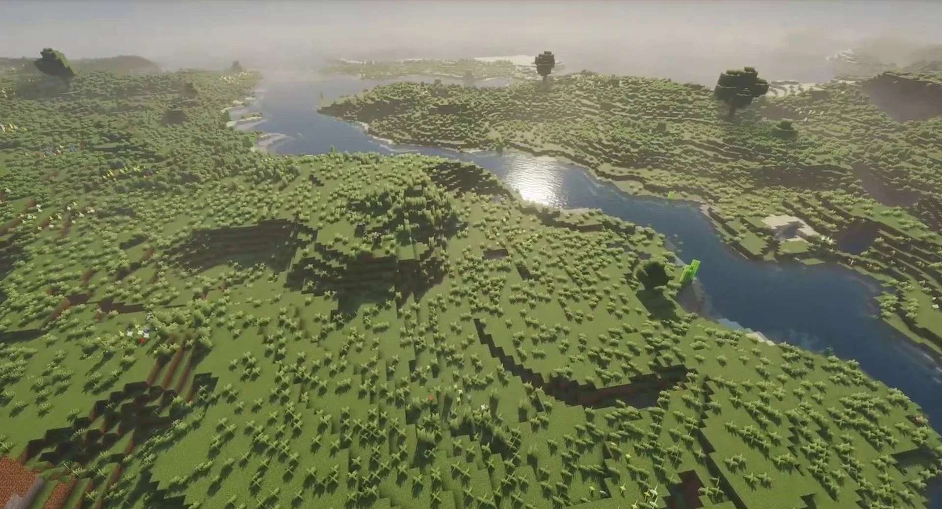 Minecraft seed -5330143091371761868 — скриншот 1