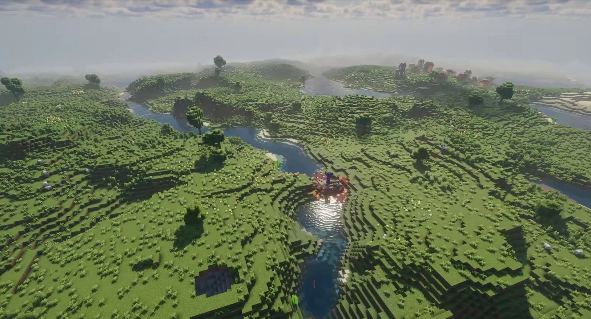 Minecraft seed -5530128737972270834 — скриншот 1