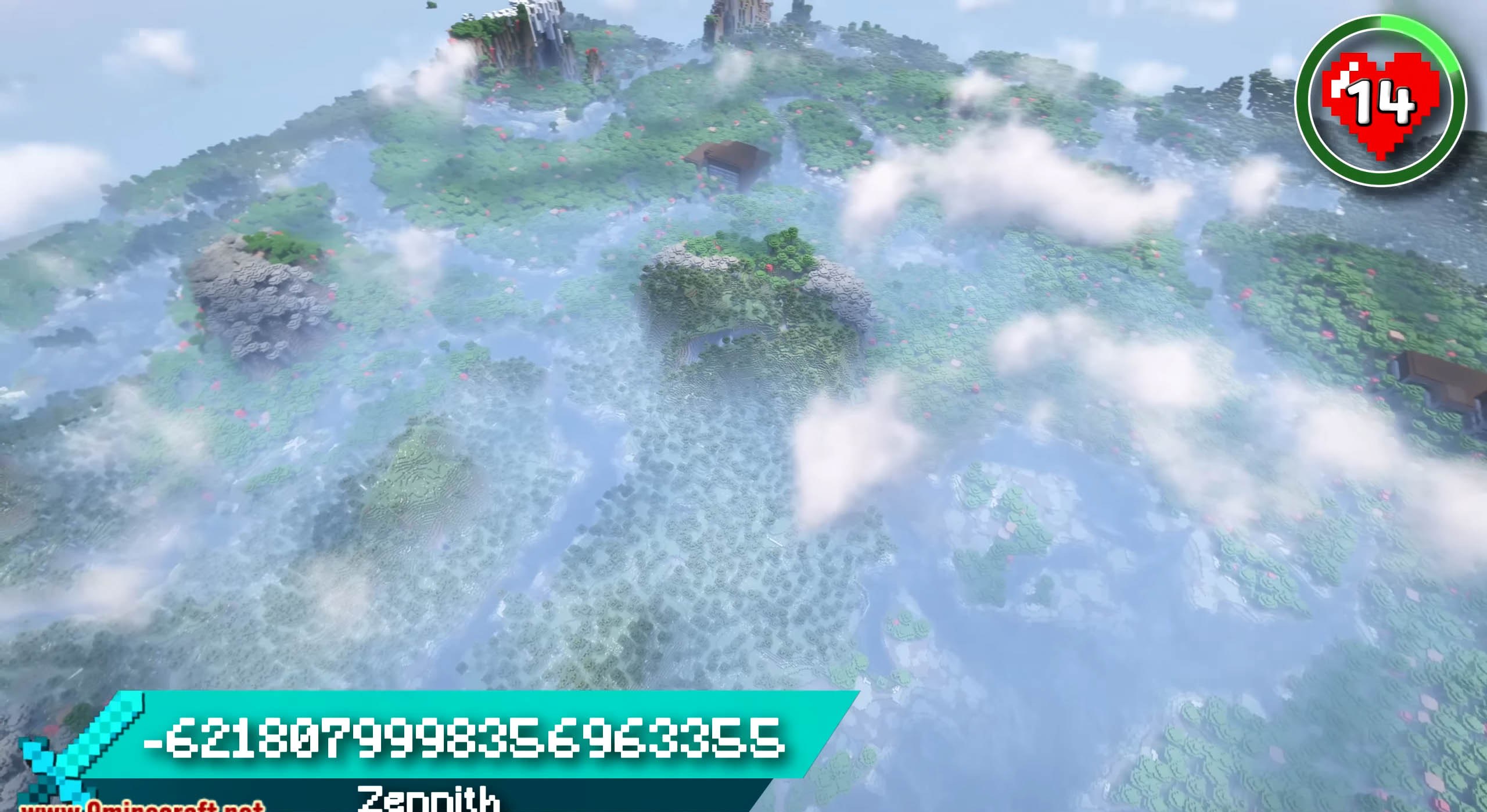 Minecraft seed -6218079998356963355 — скриншот 1