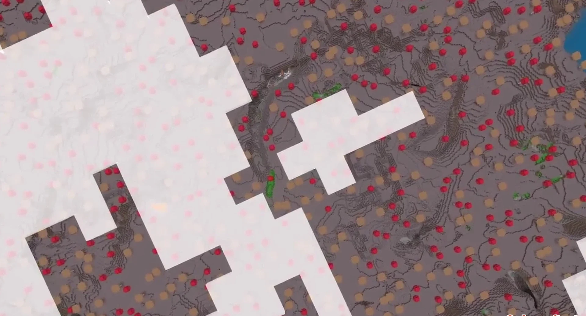 Minecraft seed -7432470572657680407 — скриншот 1