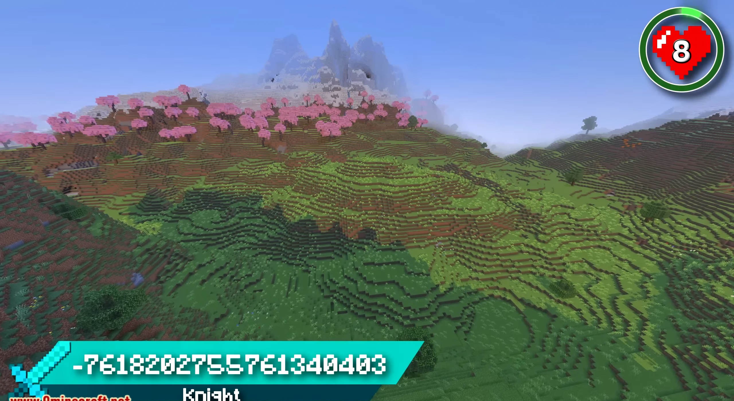 Minecraft seed -7618202755761340403 — скриншот 1