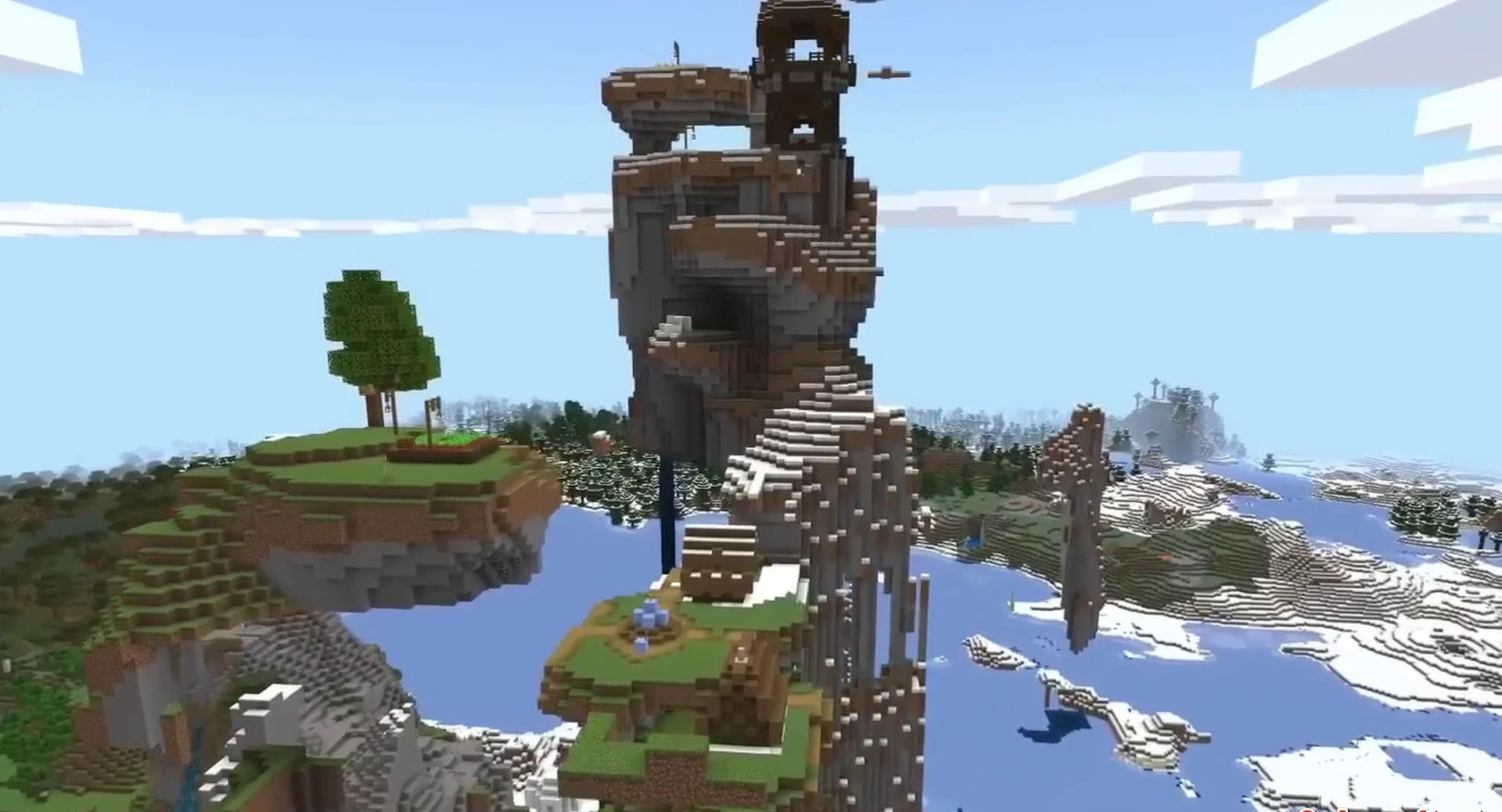 Minecraft seed -8245106479506861857 — скриншот 1