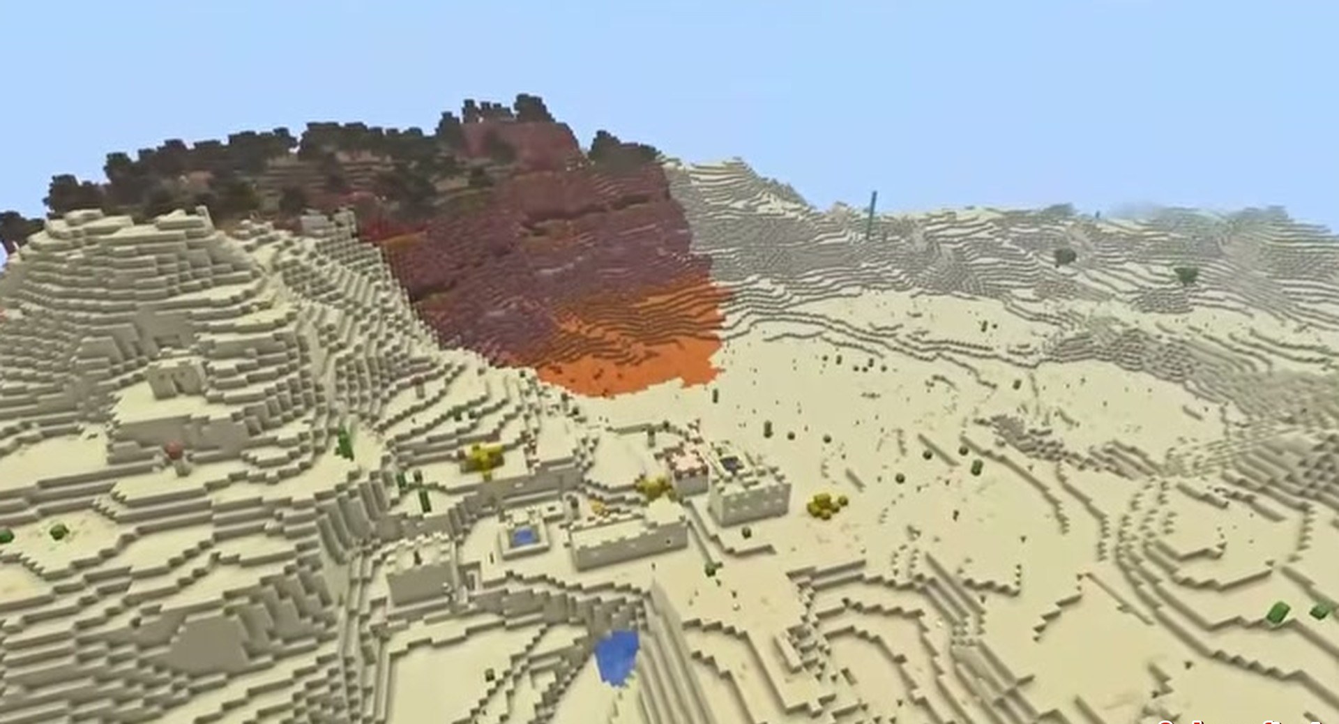 Minecraft seed -8717159758286923863 — скриншот 1