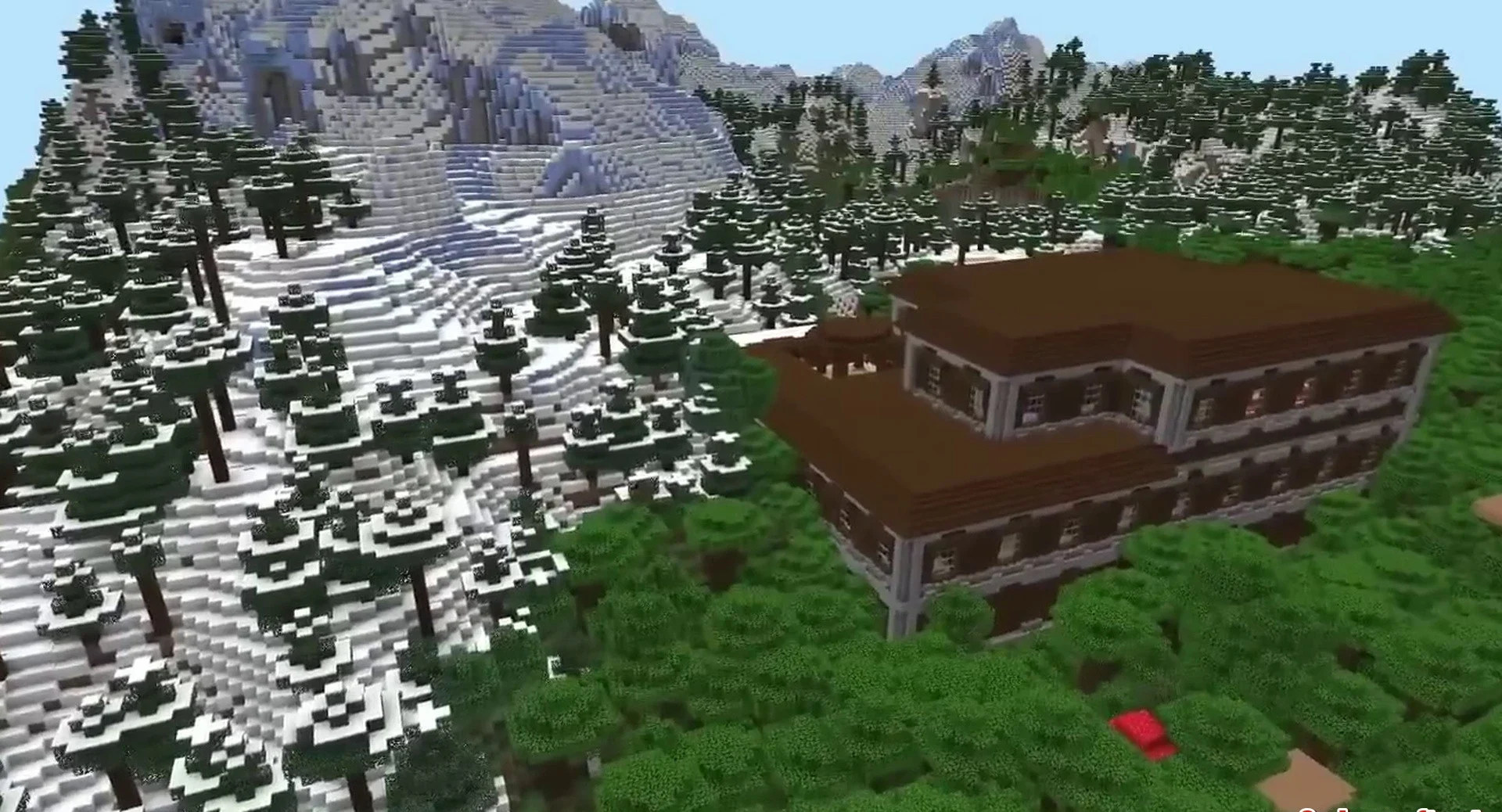 Minecraft seed -8945274752434464823 — скриншот 1