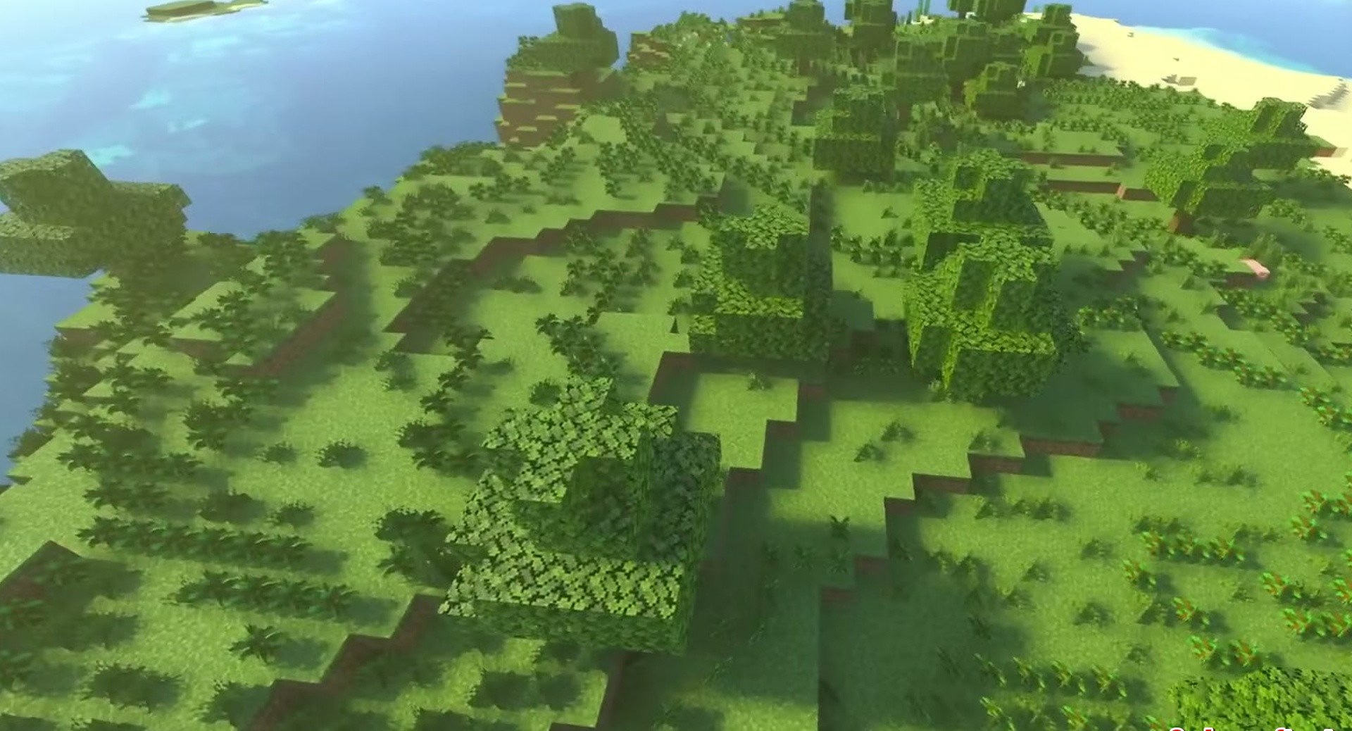 Minecraft seed 100000010910037828 — скриншот 1