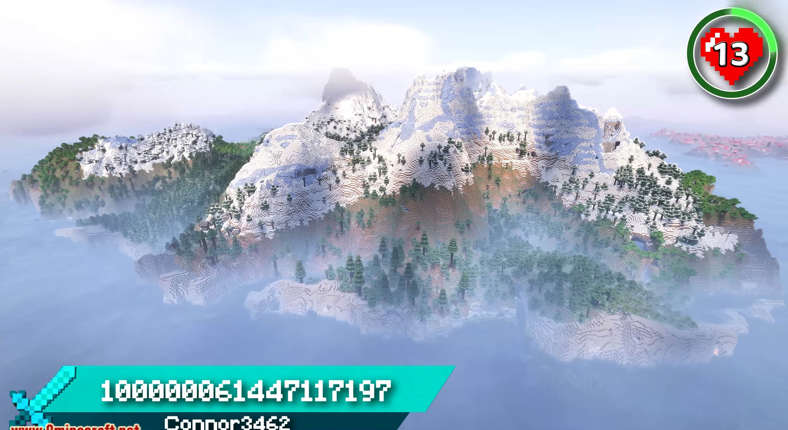 Minecraft seed 100000061447117197 — скриншот 1