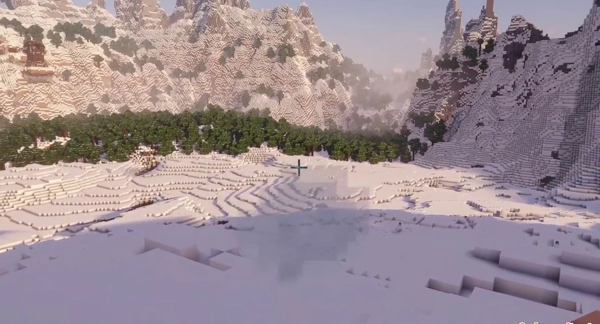 Minecraft seed 100000132440761041 — скриншот 1