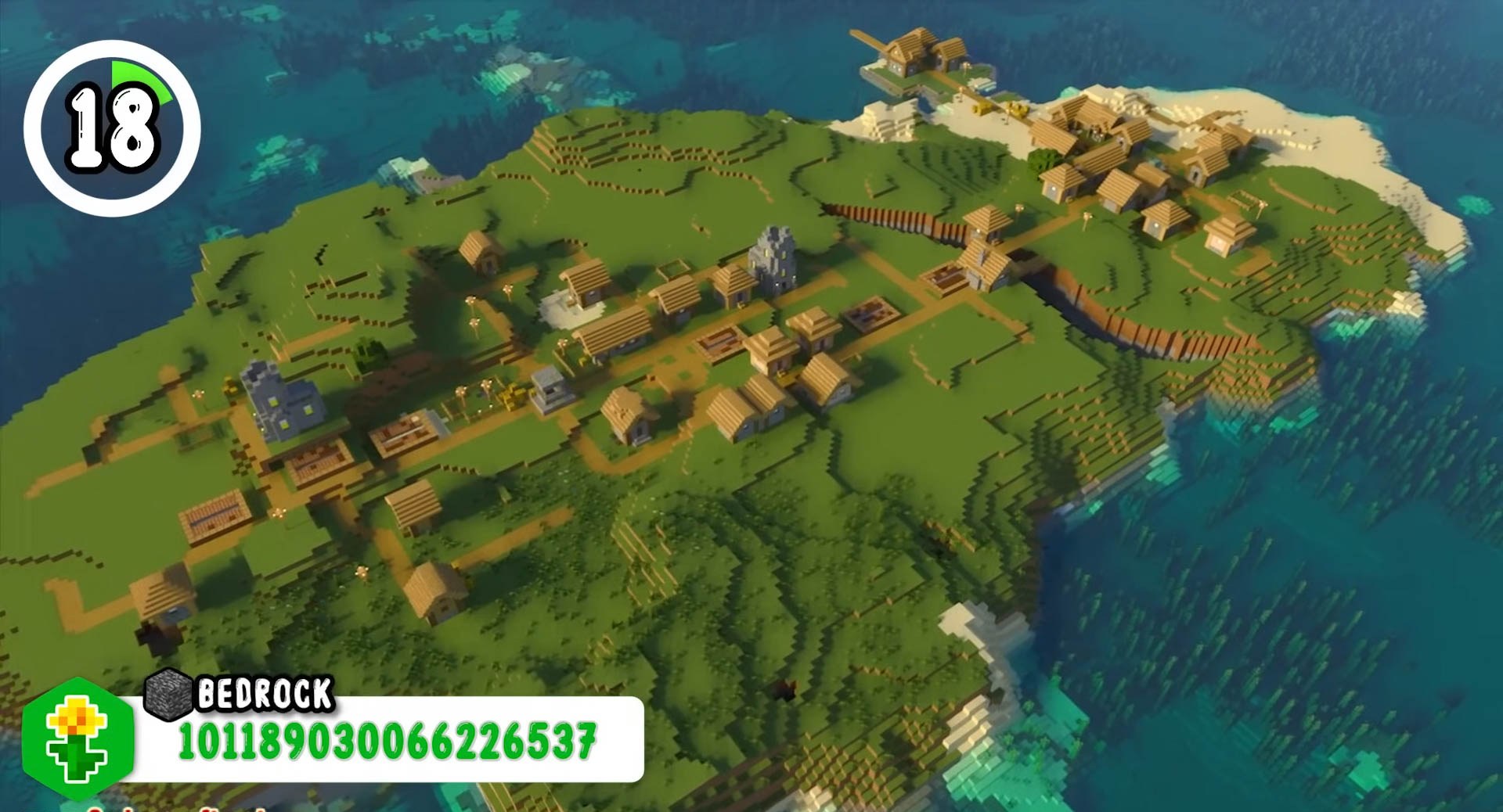 Minecraft seed 101189030066226537 — скриншот 1