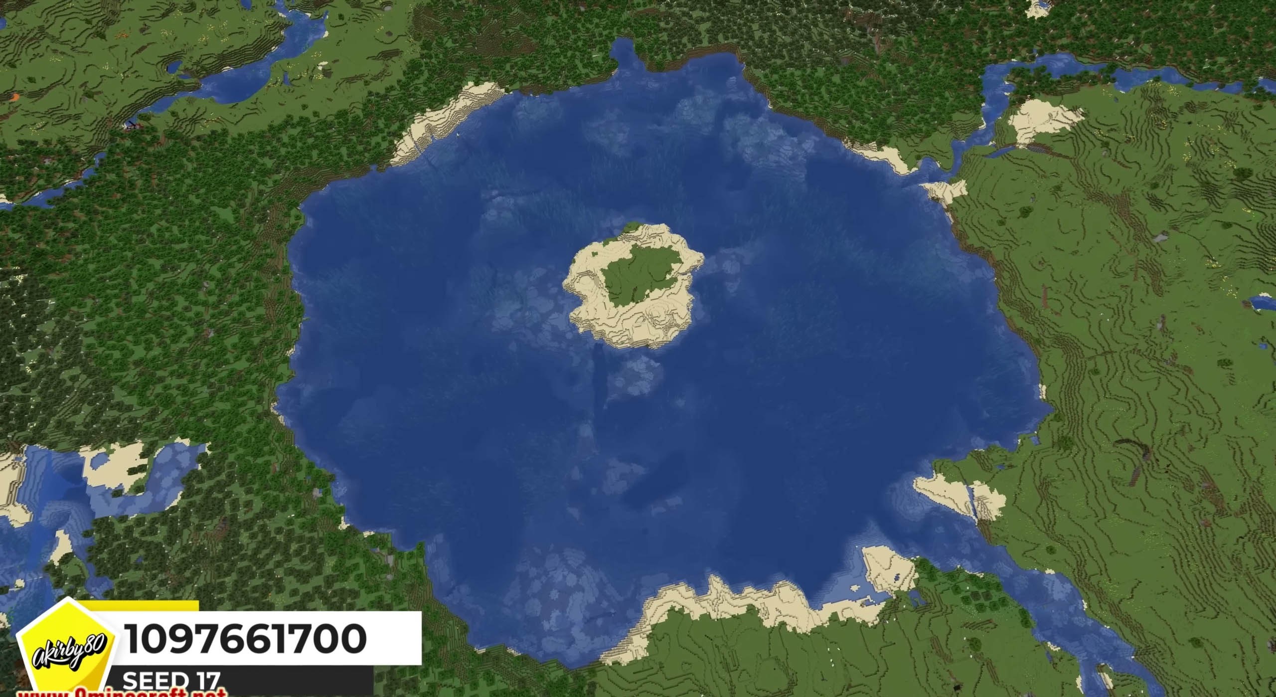 Minecraft seed 1097661700 — скриншот 1